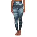 Stormy Ship Yoga Leggings — High-Waist Nautical Activewear