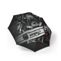 Motorcycle Engine Foldable Umbrella — Vintage Biker Design