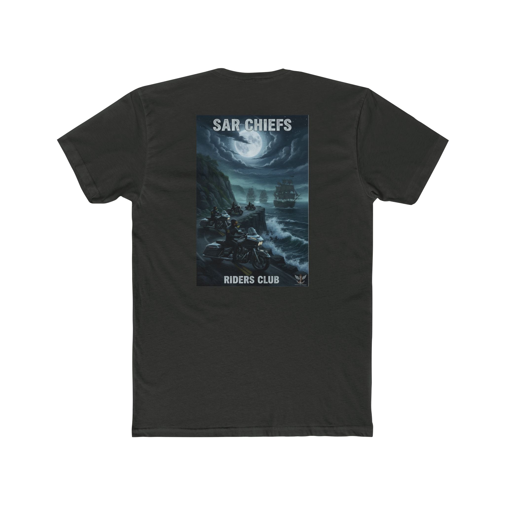Surf Chiefs Riders Club Tee — Vintage Stormy Wave Surfing Graphic T-Shirt