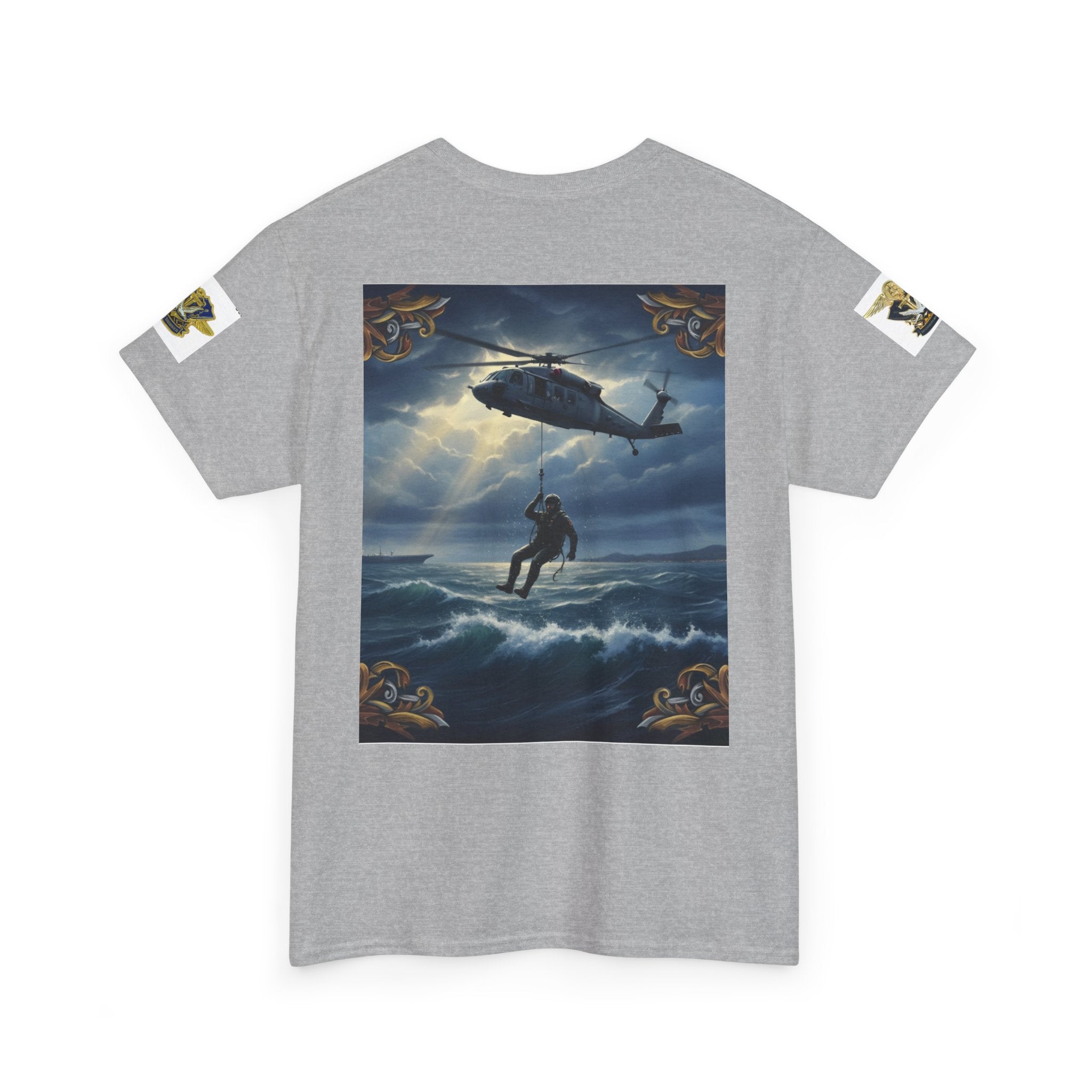 Military Rescue Crew T-Shirt — SAR Chiefs Riders Club Graphic Tee