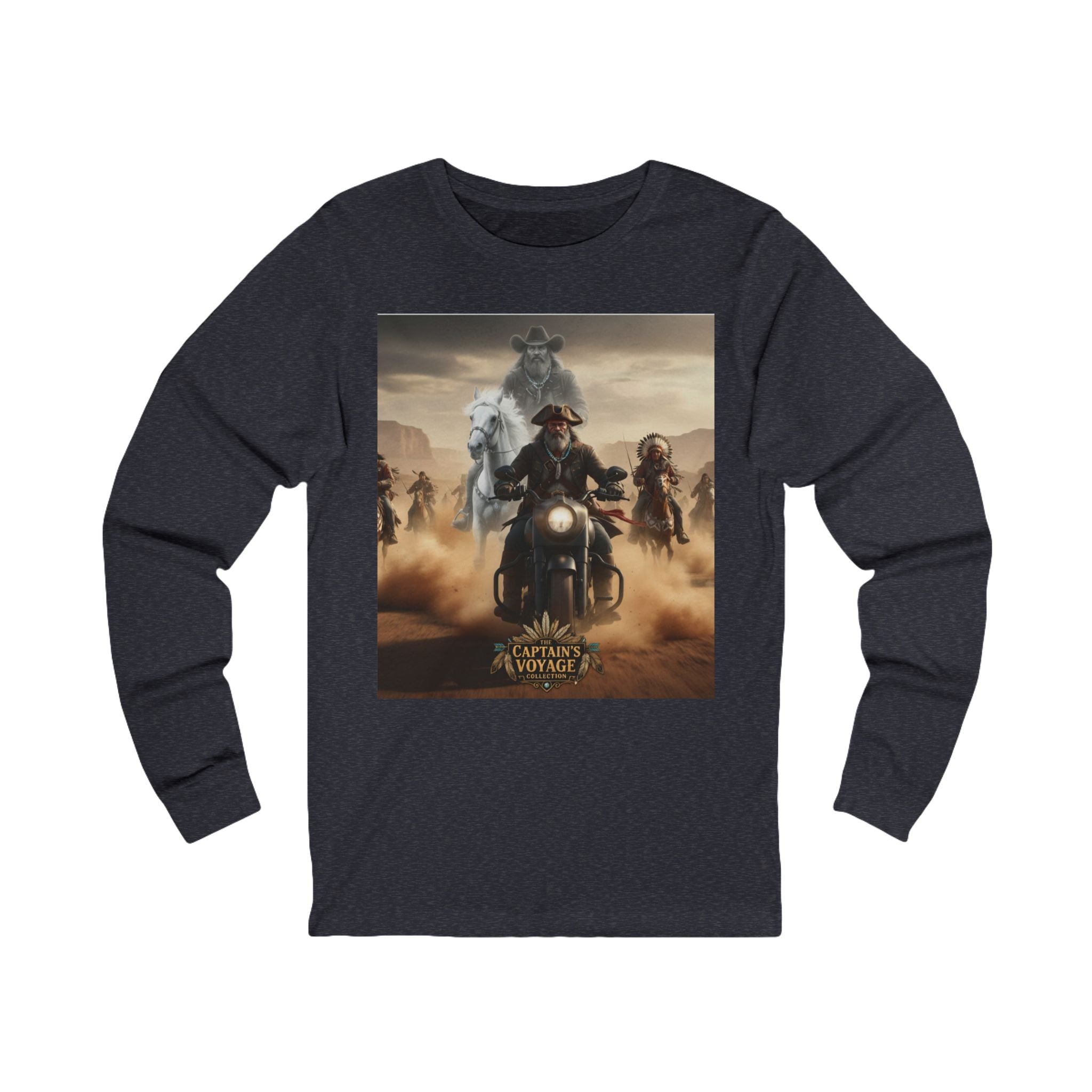 Captain's Voyage Motorcycle & Ghost Rider Long Sleeve Tee