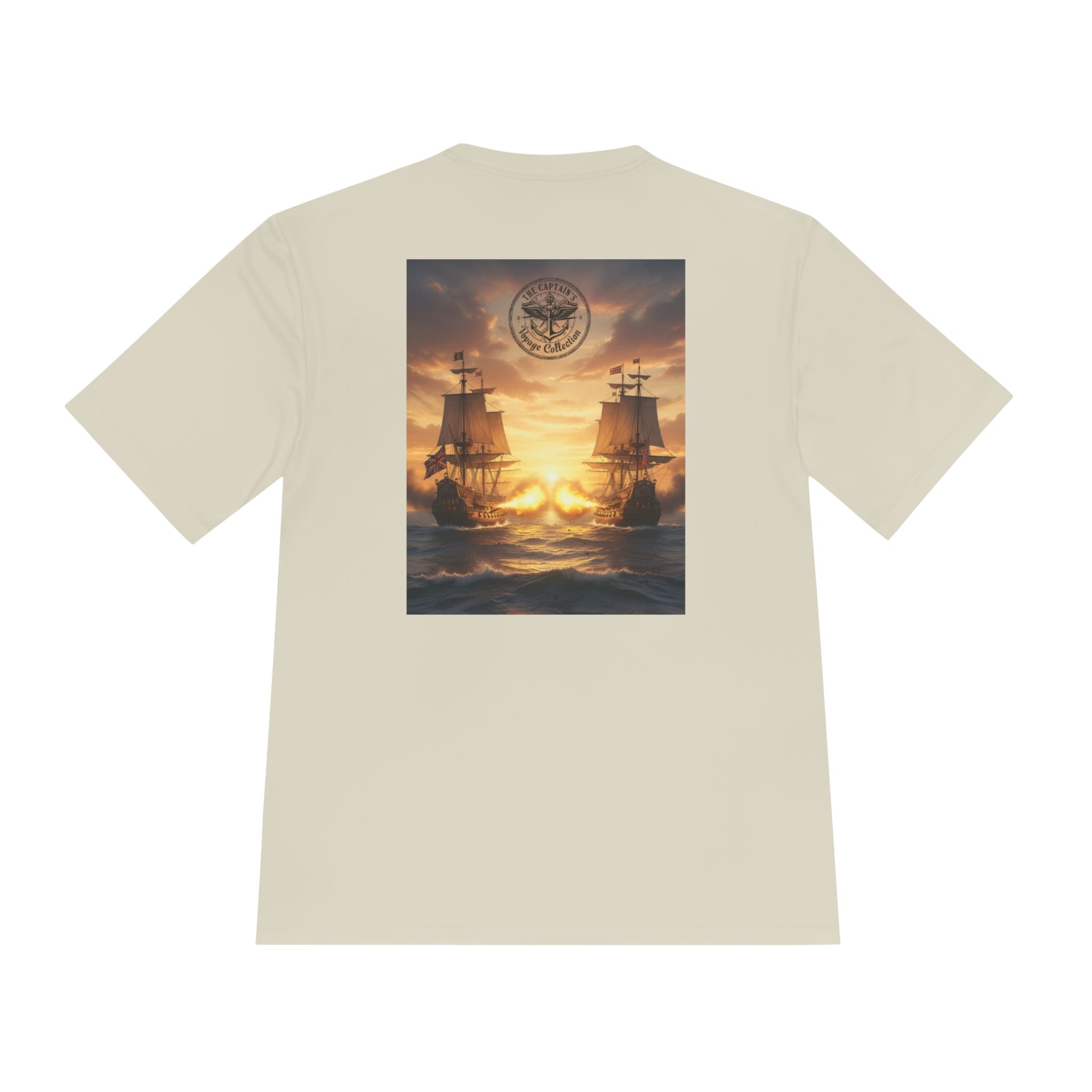 Captain's Voyage Graphic Tee – Nautical Pirate Ship T-Shirt