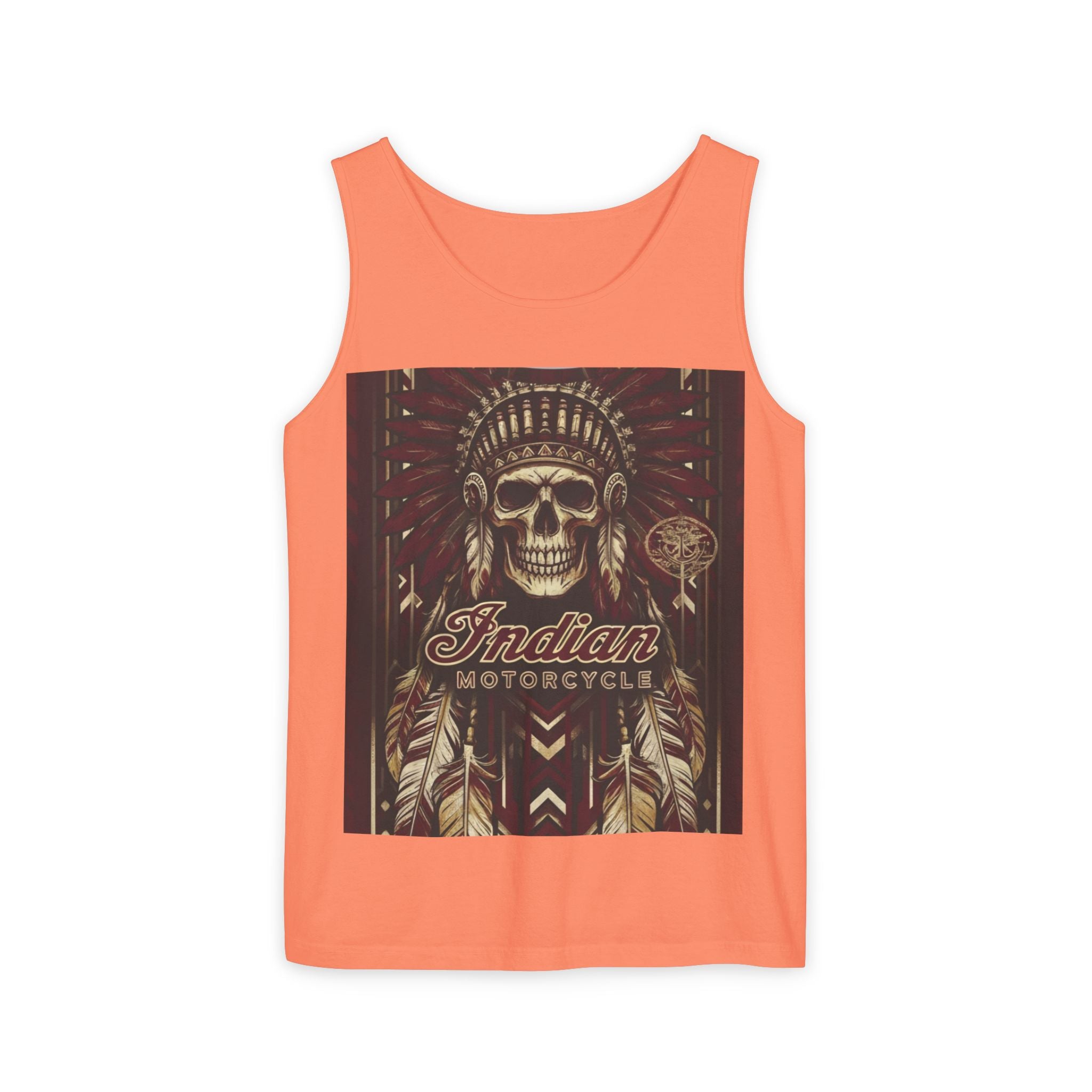 Skull Chief Tank Top — Indian Motorcycle Graphic Tank