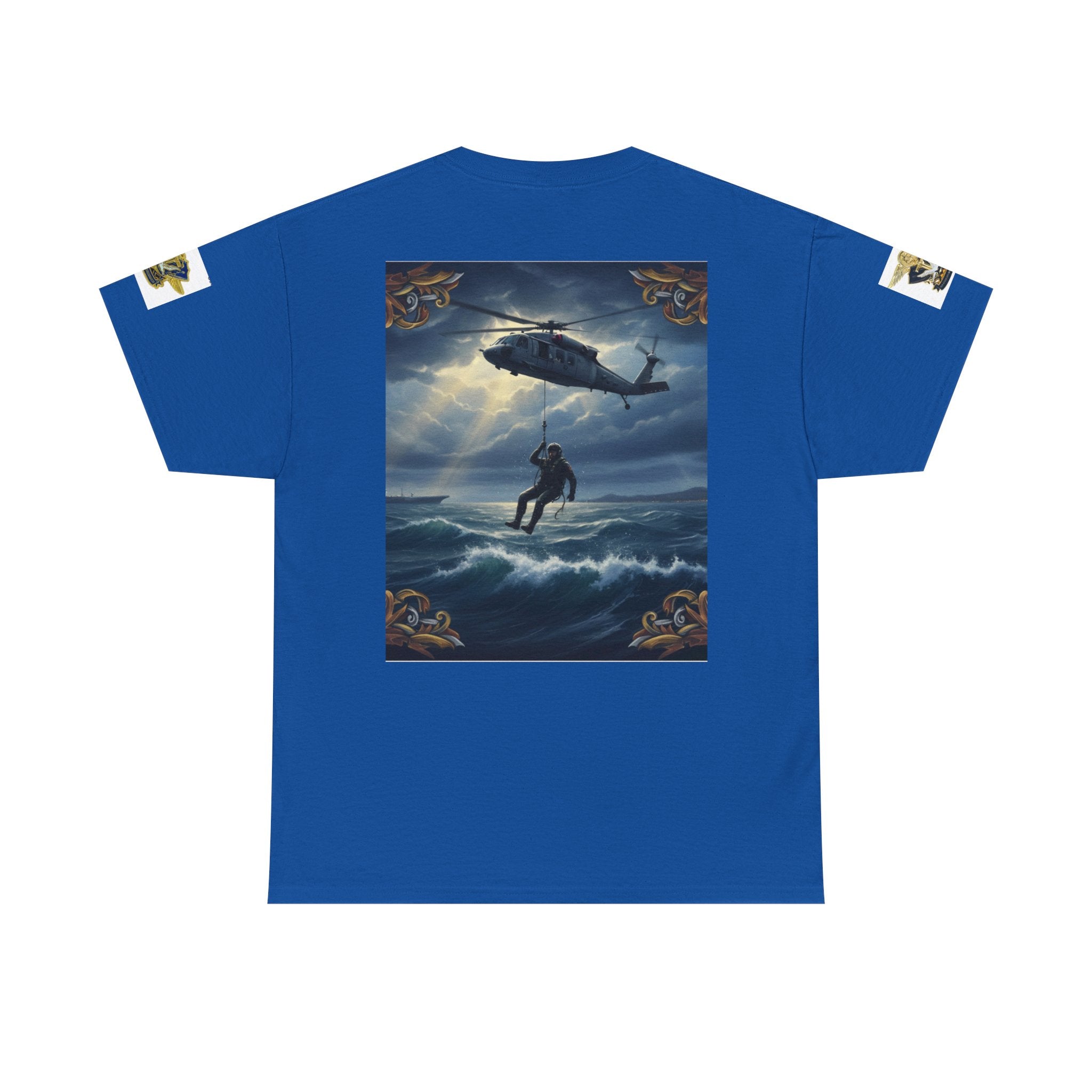 Military Rescue Crew T-Shirt — SAR Chiefs Riders Club Graphic Tee