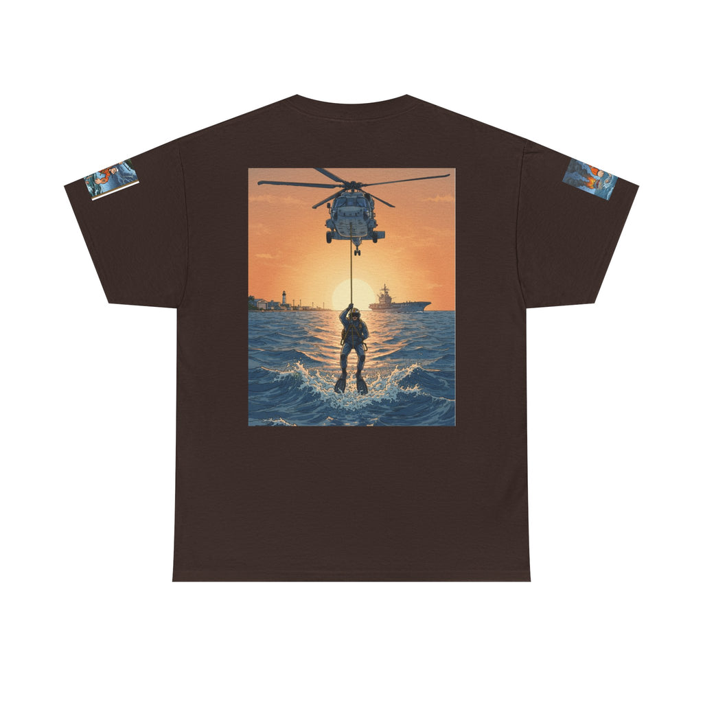 Rescue Swimmer Tee — NAS Pensacola Search & Rescue Helmet Tag T-Shirt