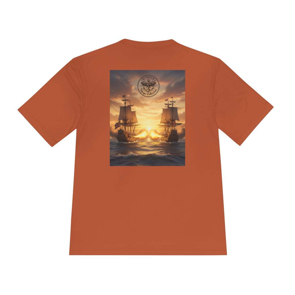 Captain's Voyage Graphic Tee – Nautical Pirate Ship T-Shirt