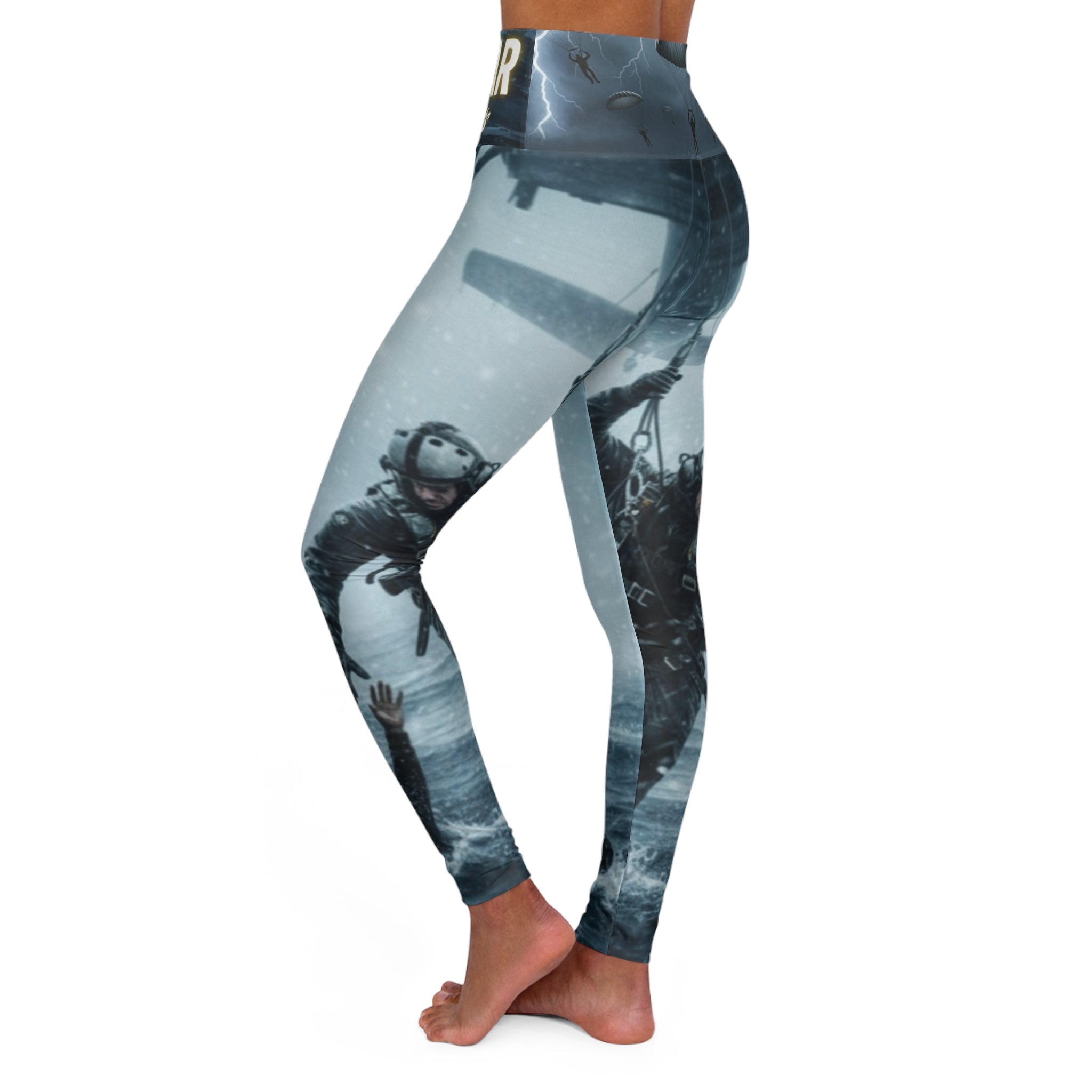 Navy SEALs 'Knows No Limits' High-Waisted Yoga Leggings