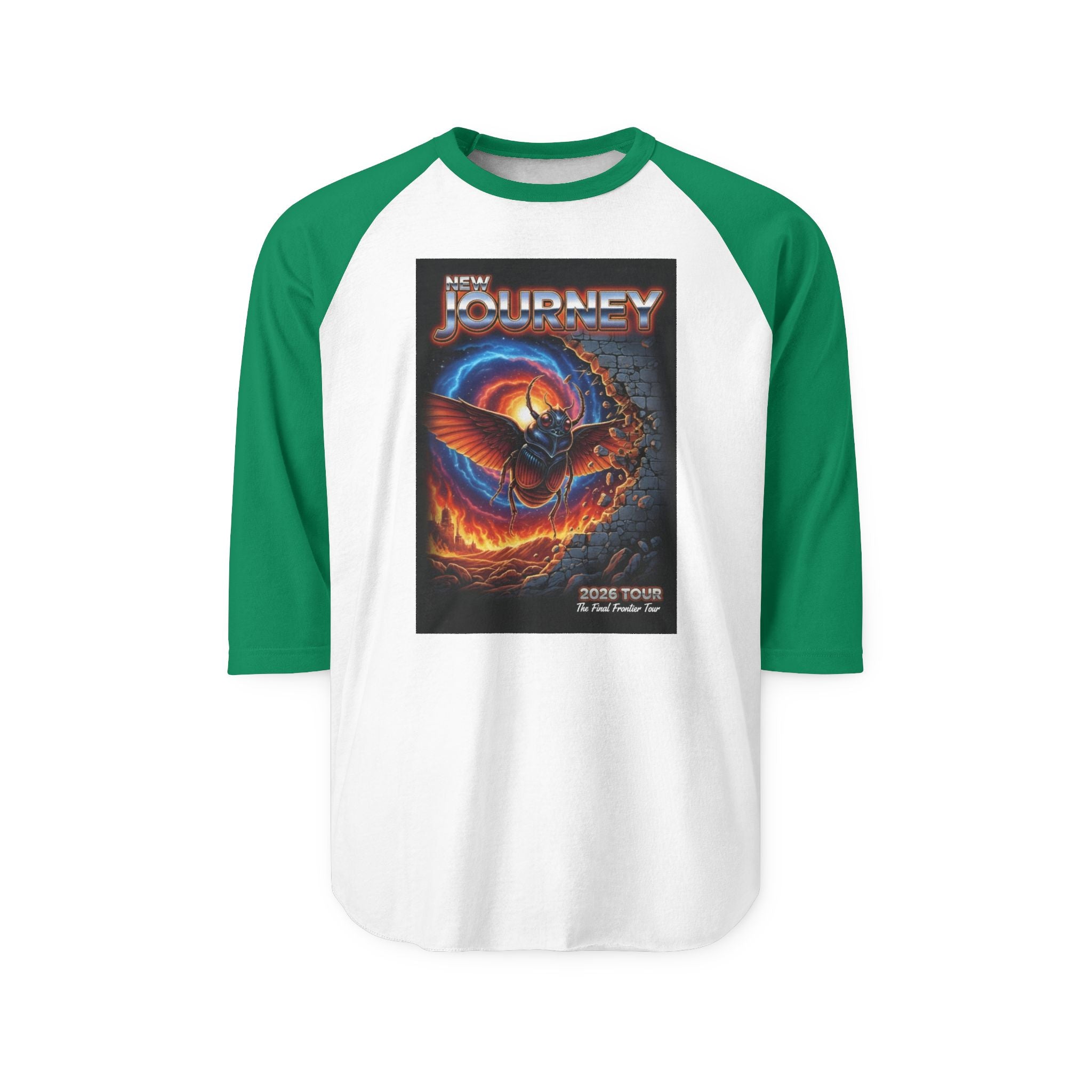 Journey Band Raglan Shirt — Vintage Rock Tour Tee