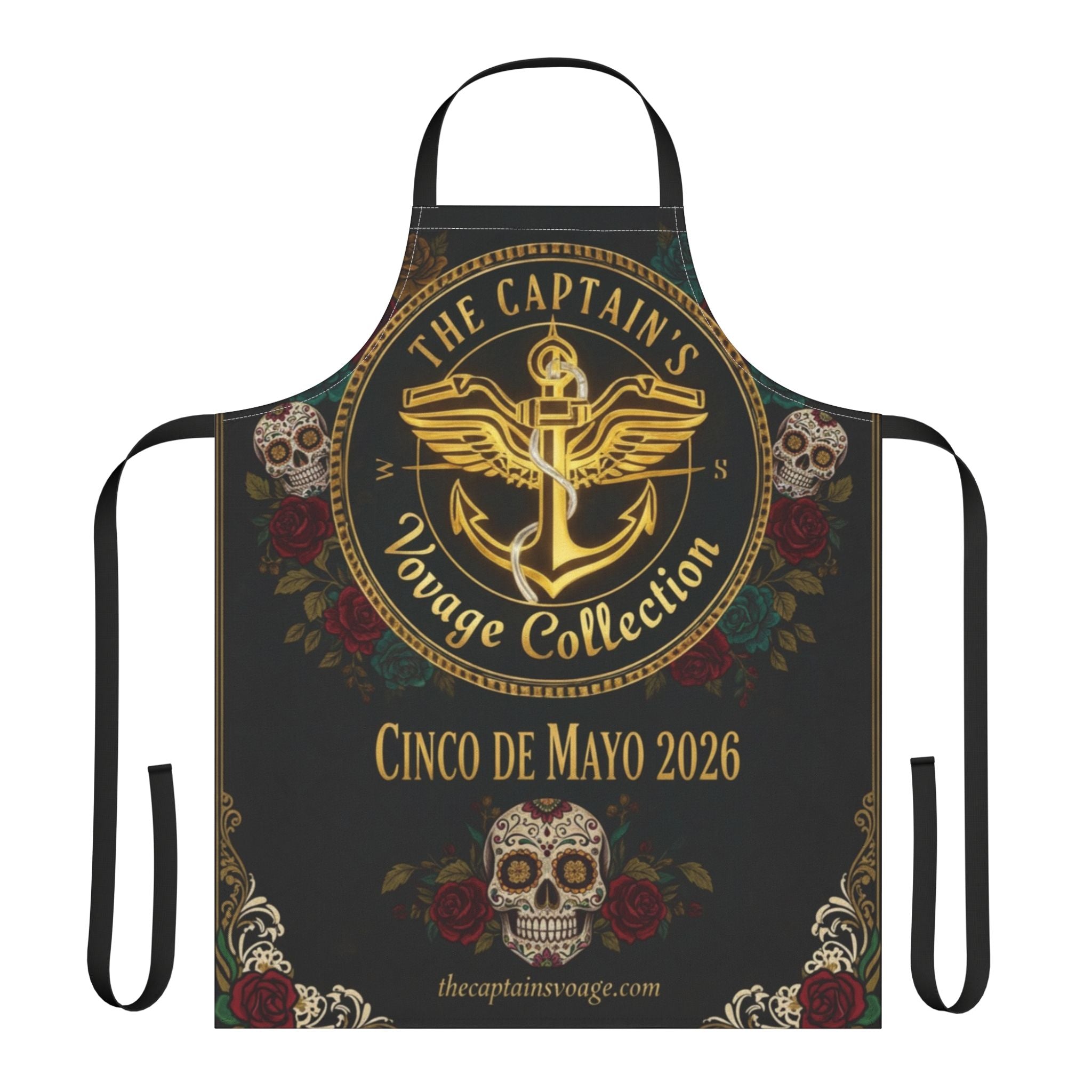 Cinco de Mayo 2026 Decorative Skull Apron