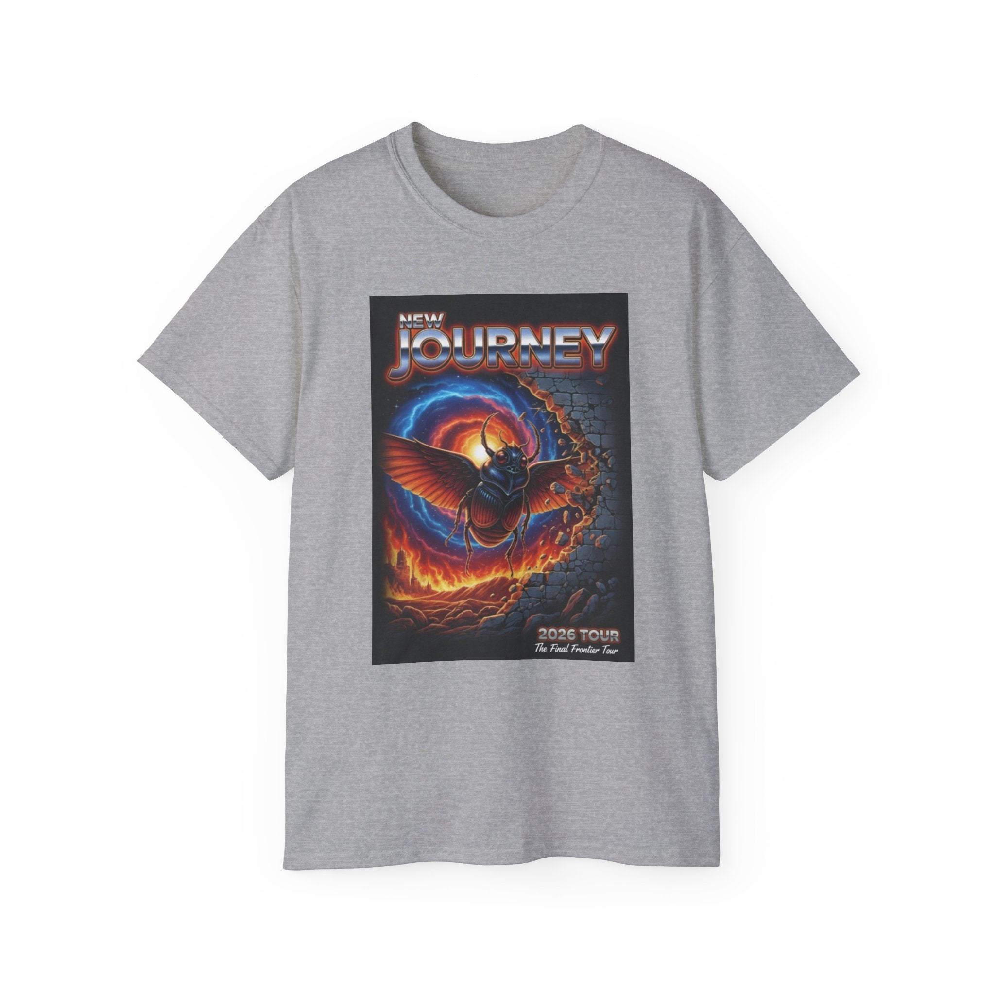 Journey 2020 Tour T‑Shirt — Vintage Rock Band Guitar Poster Tee