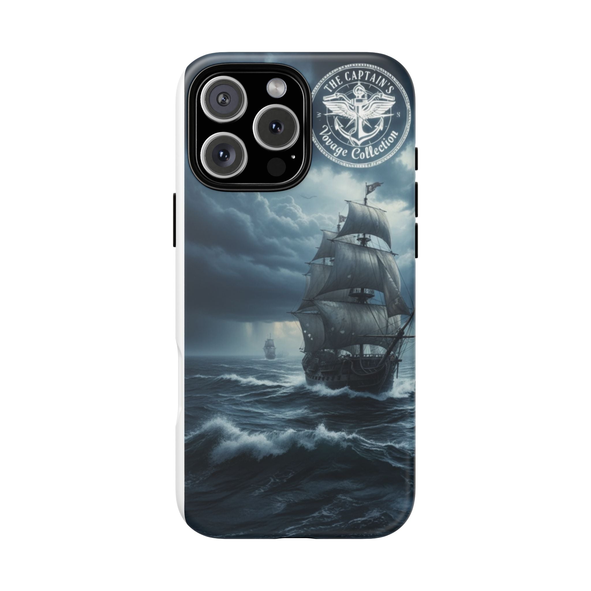 Stormy Seas Ship Phone Case – Nautical Pirate Sailing iPhone Cover