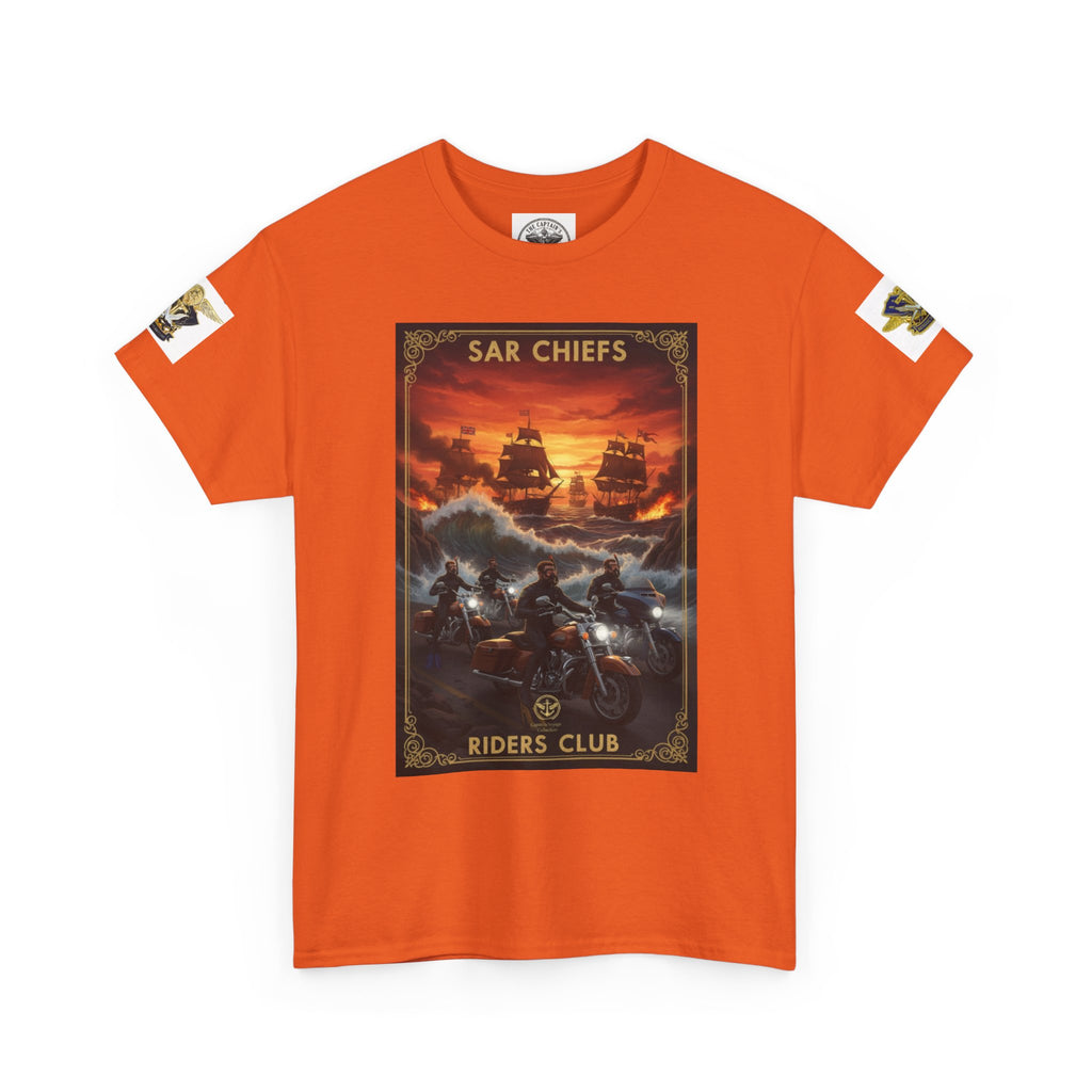 Military Rescue Riders Club T‑Shirt — SAR Chiefs Helicopter Tee