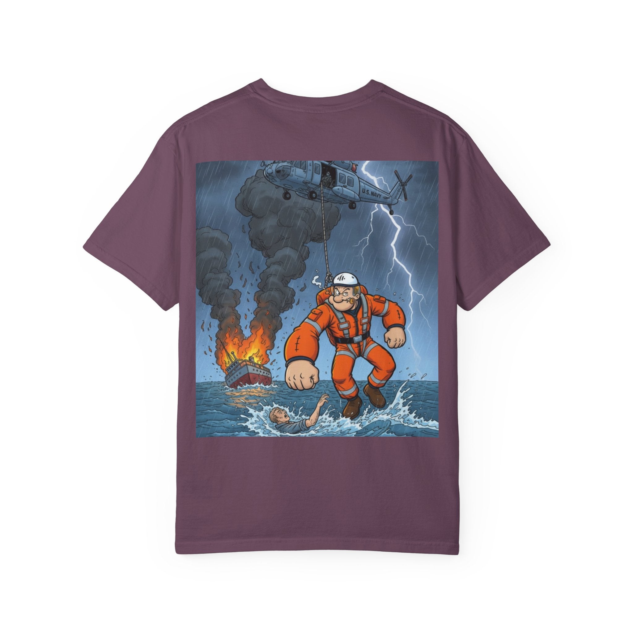 Rescue Swimmer T-Shirt — NAS Pensacola Helicopter Rescue Graphic Tee