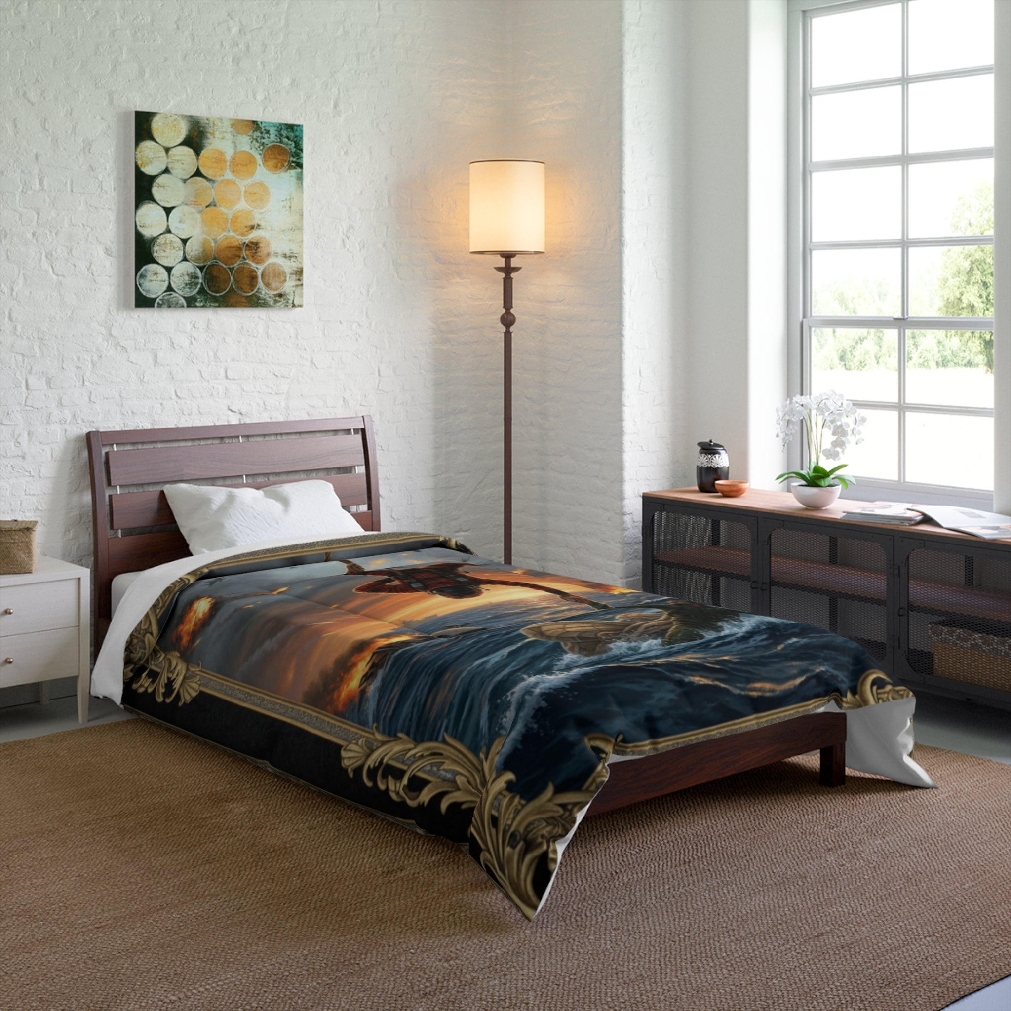 Rescue At Sea Comforter – Helicopter Navy SAR Search & Save Bedding