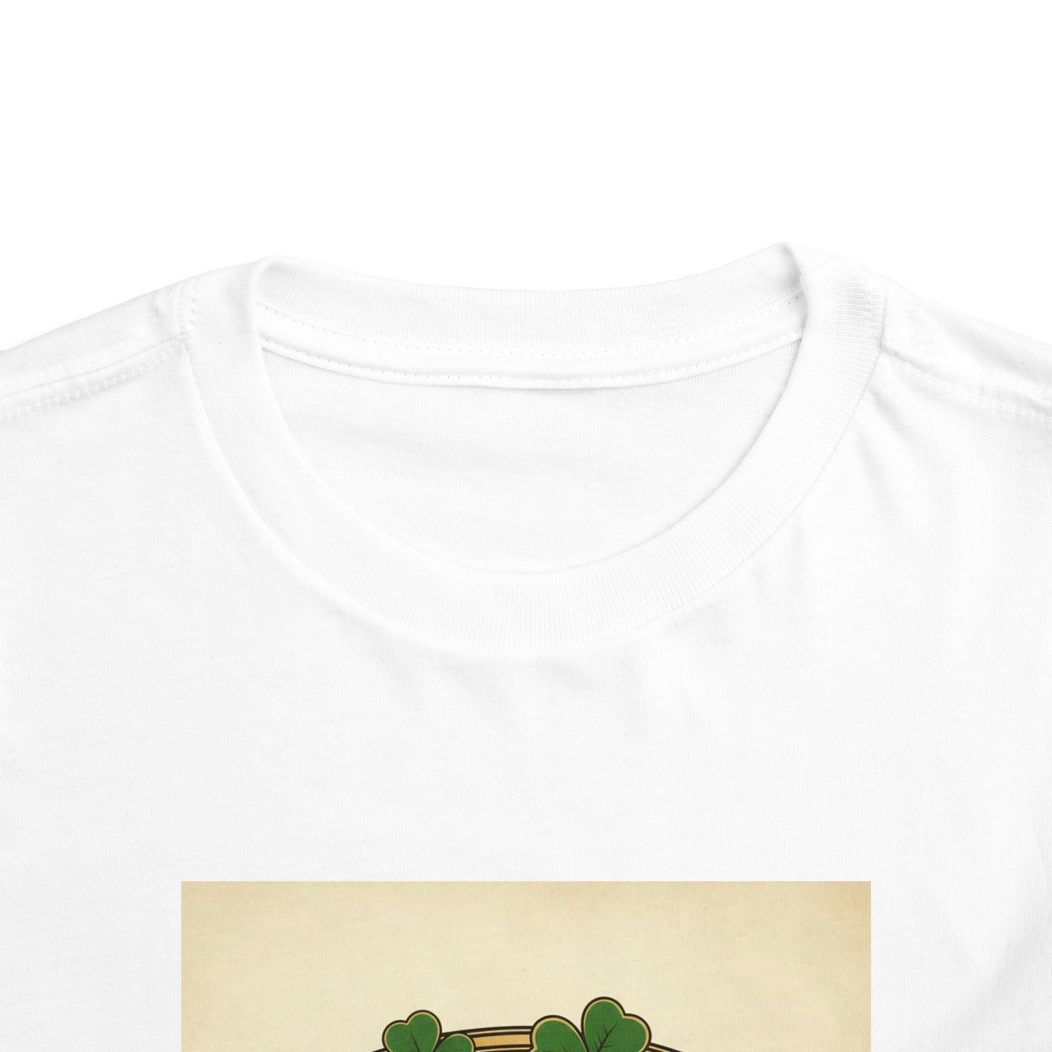 Toddler Tee — "Kiss Me I'm Irish" St. Patrick's Day Shirt