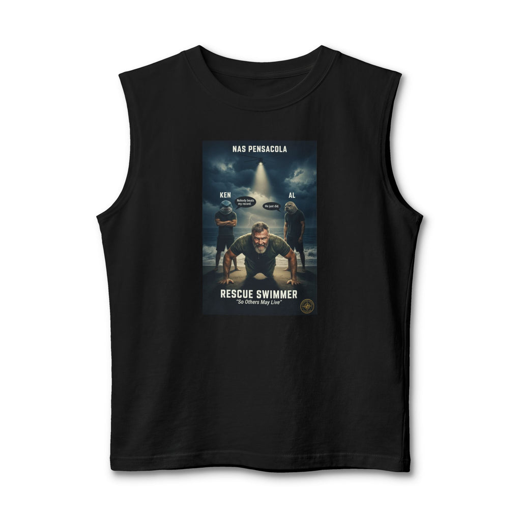 Rescue Swimmer Muscle Tank — Military Search & Rescue Tribute