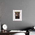 Champion's Circle Motorcycle Poster — Personalized Racing Matte Print