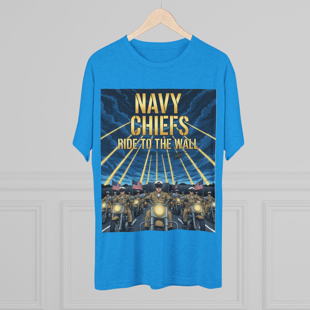 Navy Chiefs Ride to the Wall T-Shirt — "2nd Option... FAFO" Veteran Tribute Tee