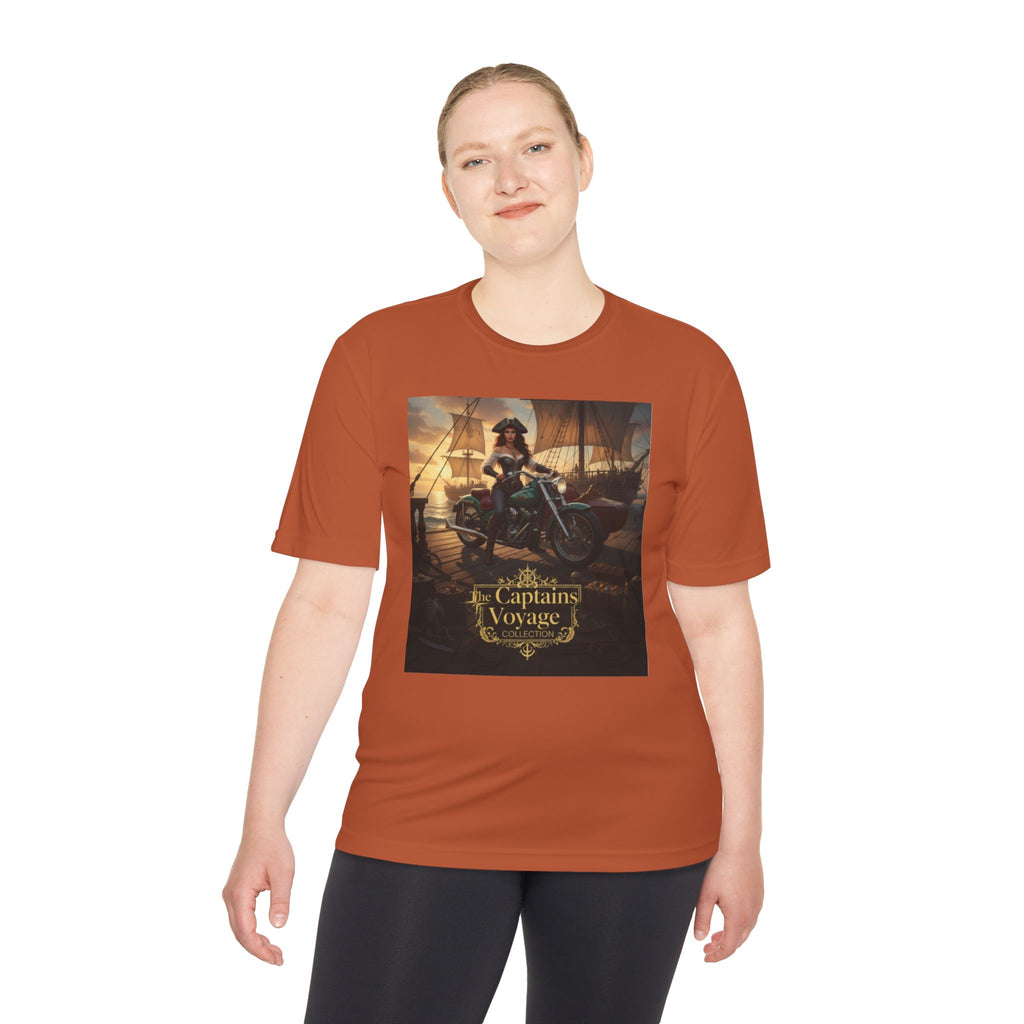 Captain's Voyage Graphic Tee – Nautical Pirate Ship T-Shirt