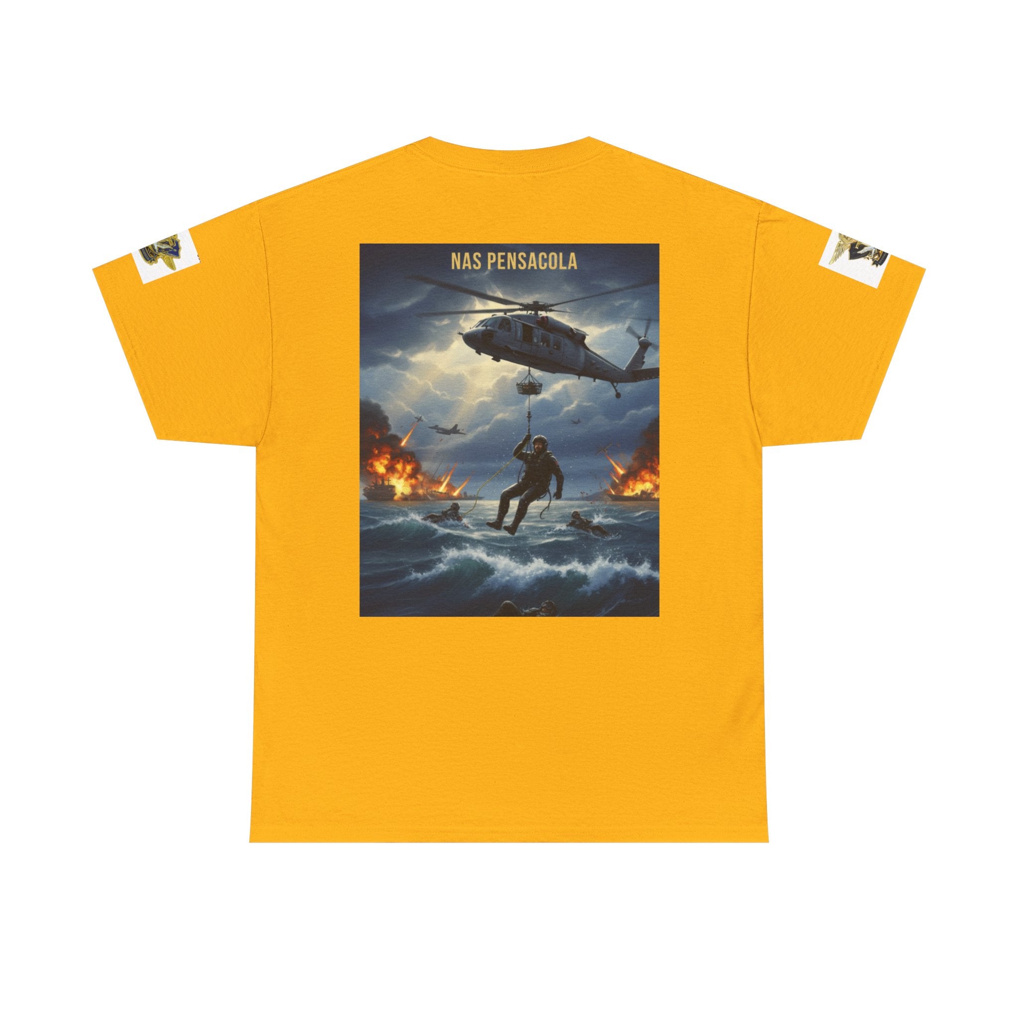 SAR Chiefs Riders Club Tee — NAS Pensacola Helicopter Rescue Graphic Shirt