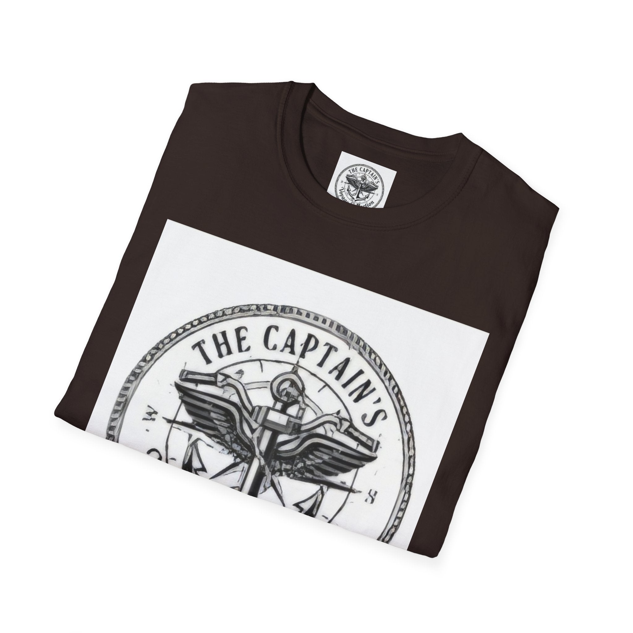 Captain’s Voyage Collection T‑Shirt — Panda Riding Motorcycle Graphic Tee