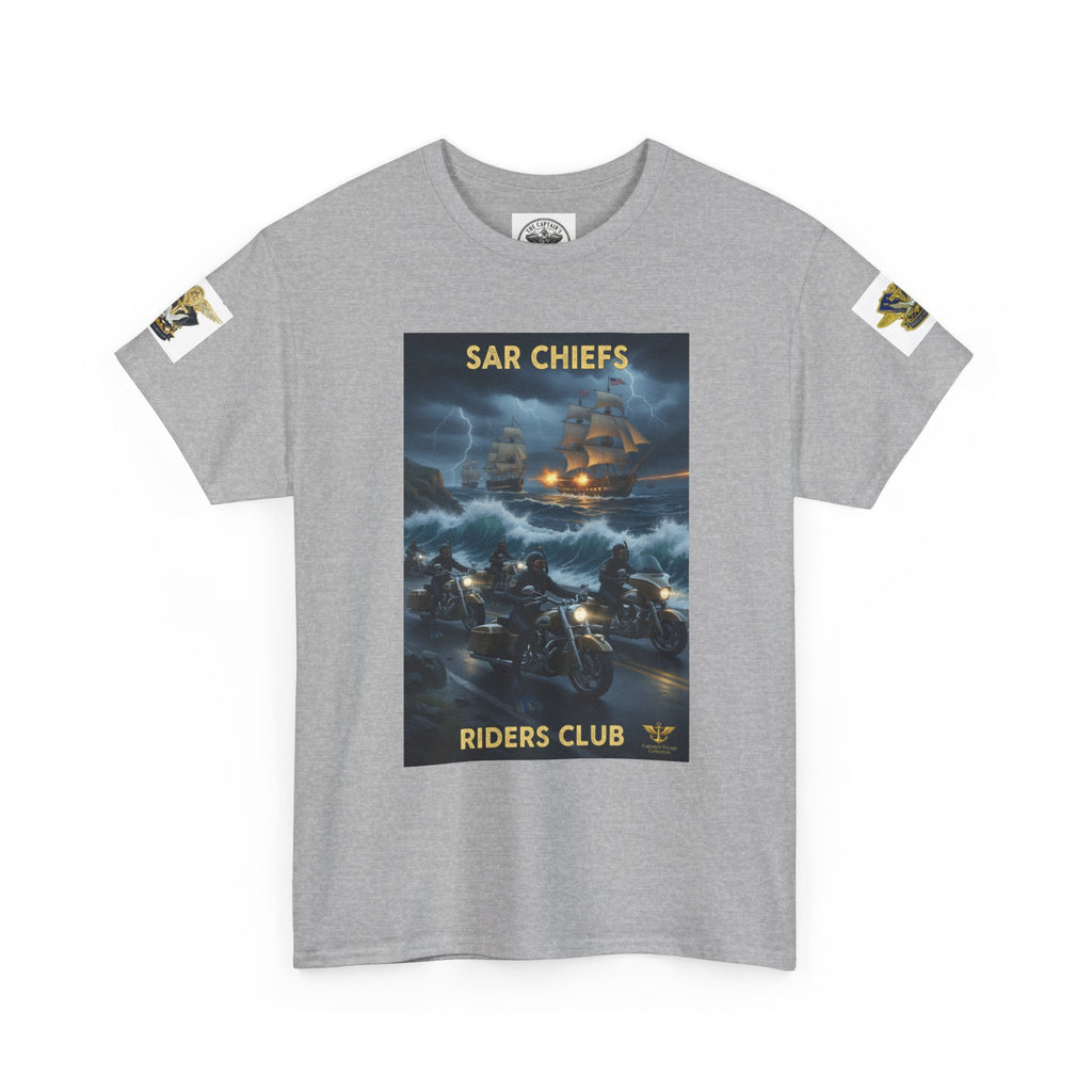 SAR Chiefs Riders Club Tee — NAS Pensacola Helicopter Rescue Graphic Shirt