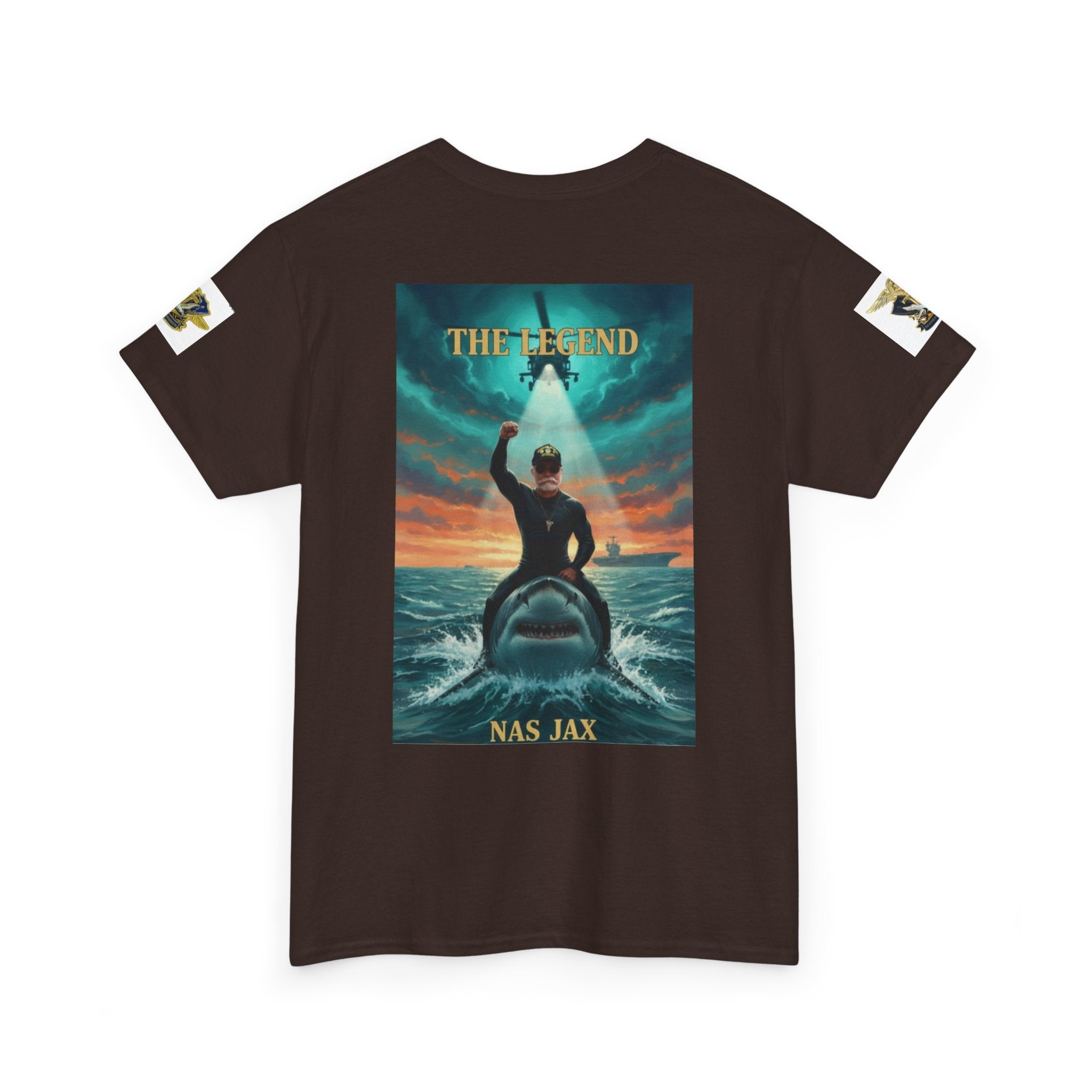 Navy SAR Helicopter Rescue Tee — "The Legend" Search & Rescue Tribute