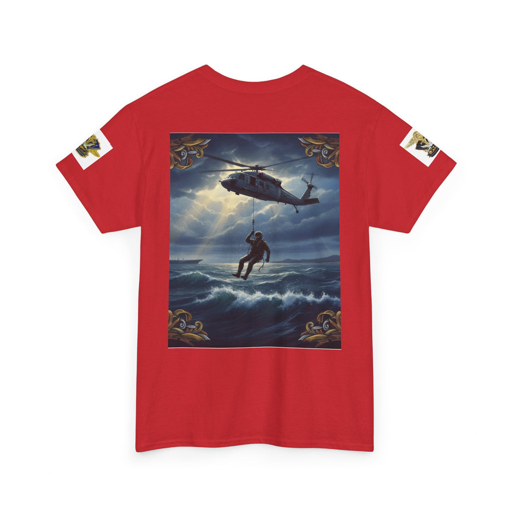 Military Rescue Crew T-Shirt — SAR Chiefs Riders Club Graphic Tee