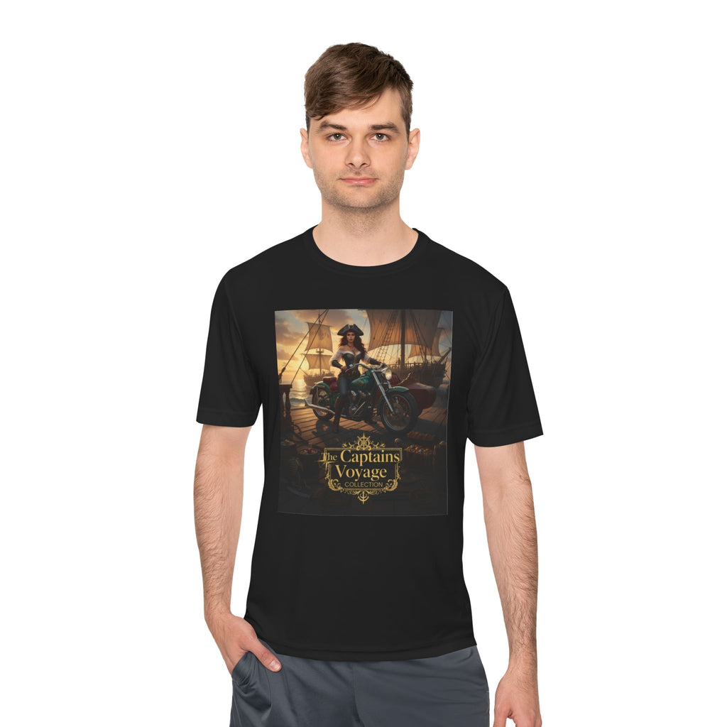 Captain's Voyage Graphic Tee – Nautical Pirate Ship T-Shirt