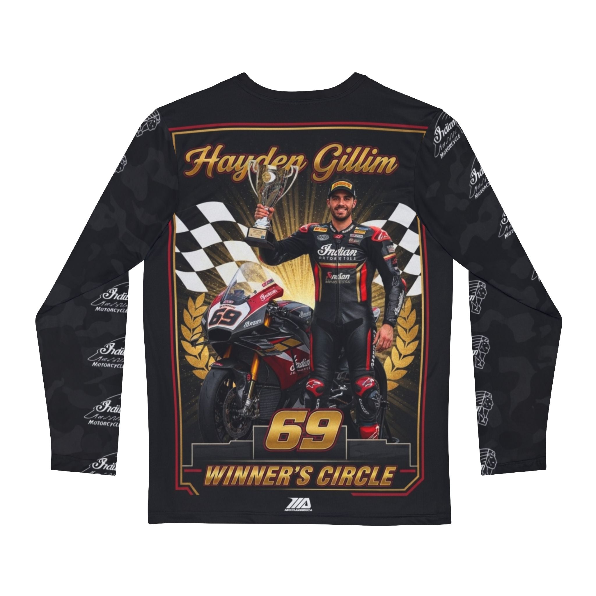 Hayden Gillim Winner's Circle Motorcycle Long Sleeve Shirt