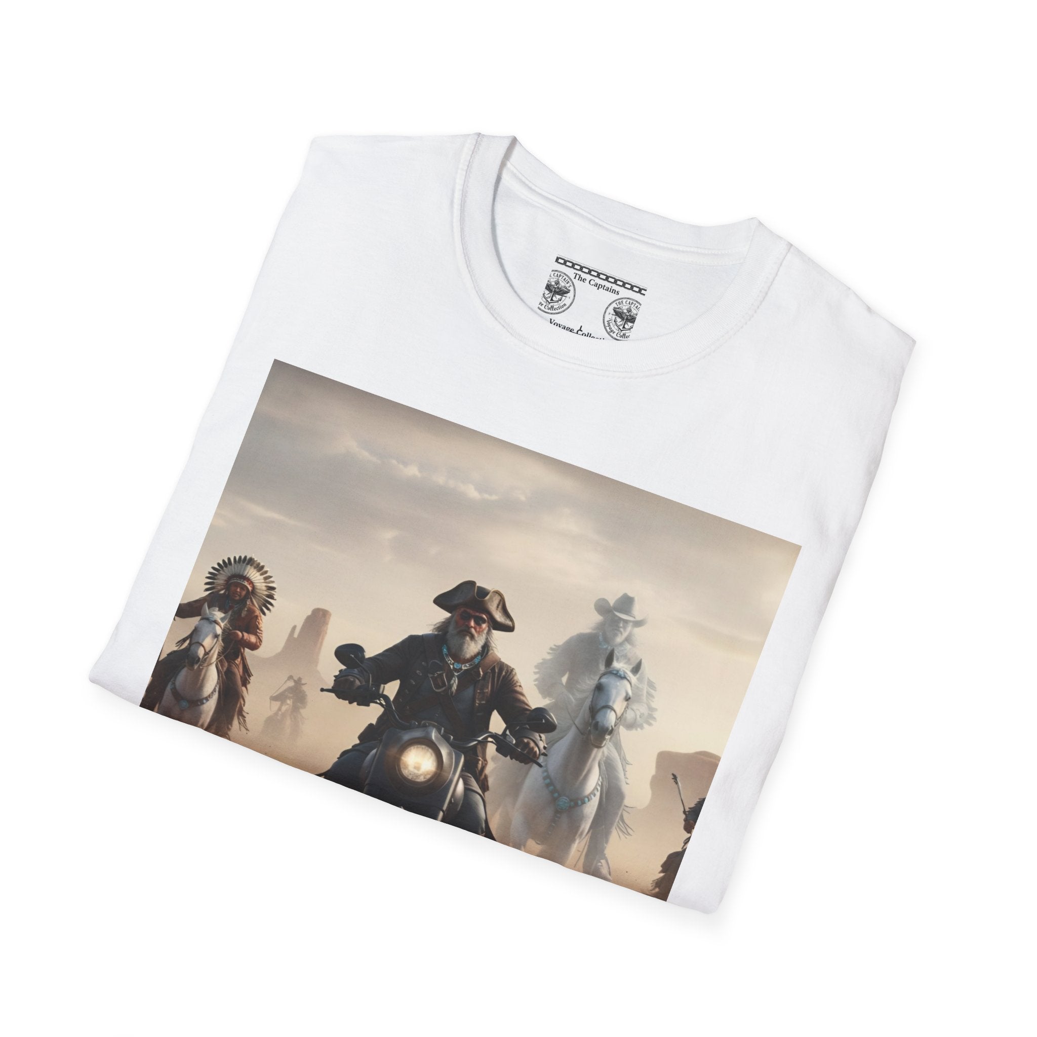 Captain's Voyage Motorcycle Pirate T-Shirt