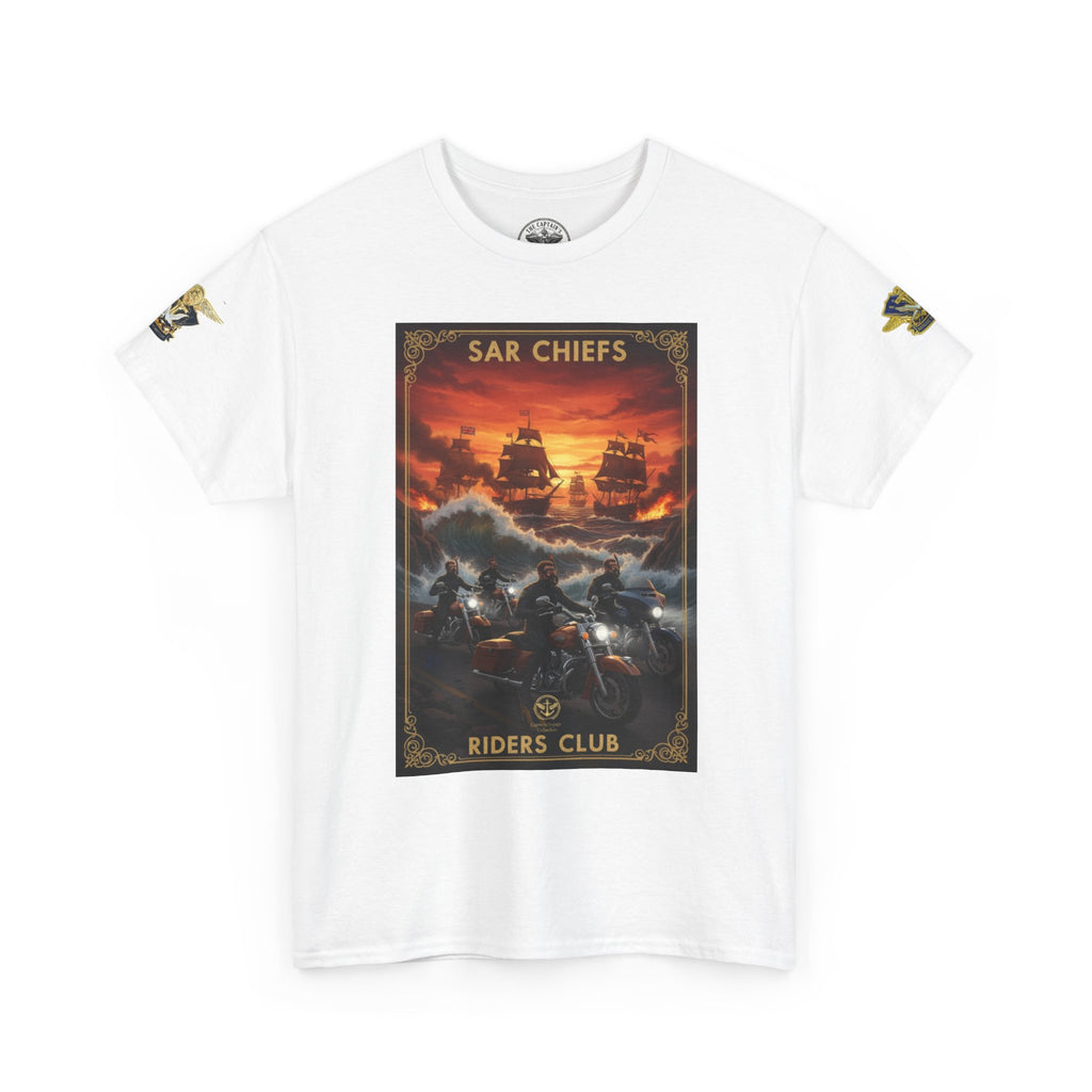 Military Rescue Riders Club T‑Shirt — SAR Chiefs Helicopter Tee