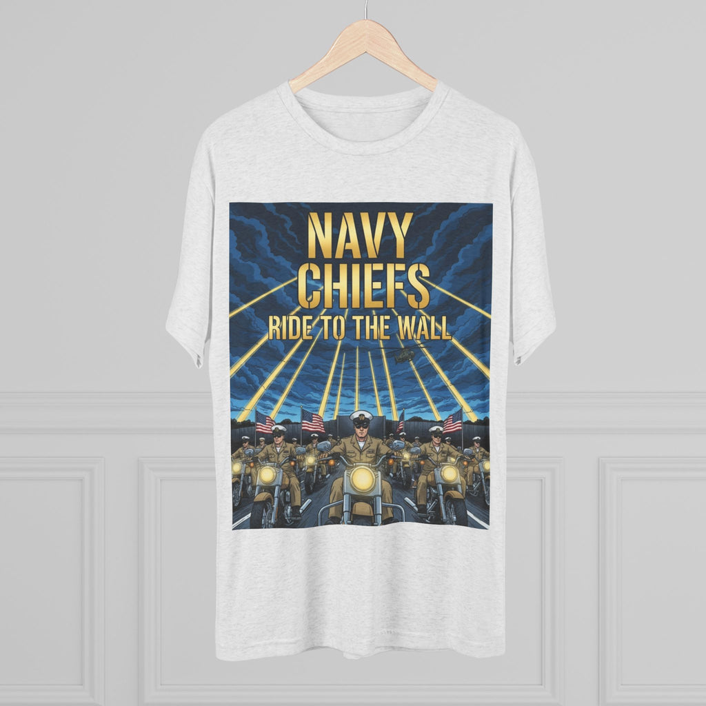 Navy Chiefs Ride to the Wall T-Shirt — "2nd Option... FAFO" Veteran Tribute Tee