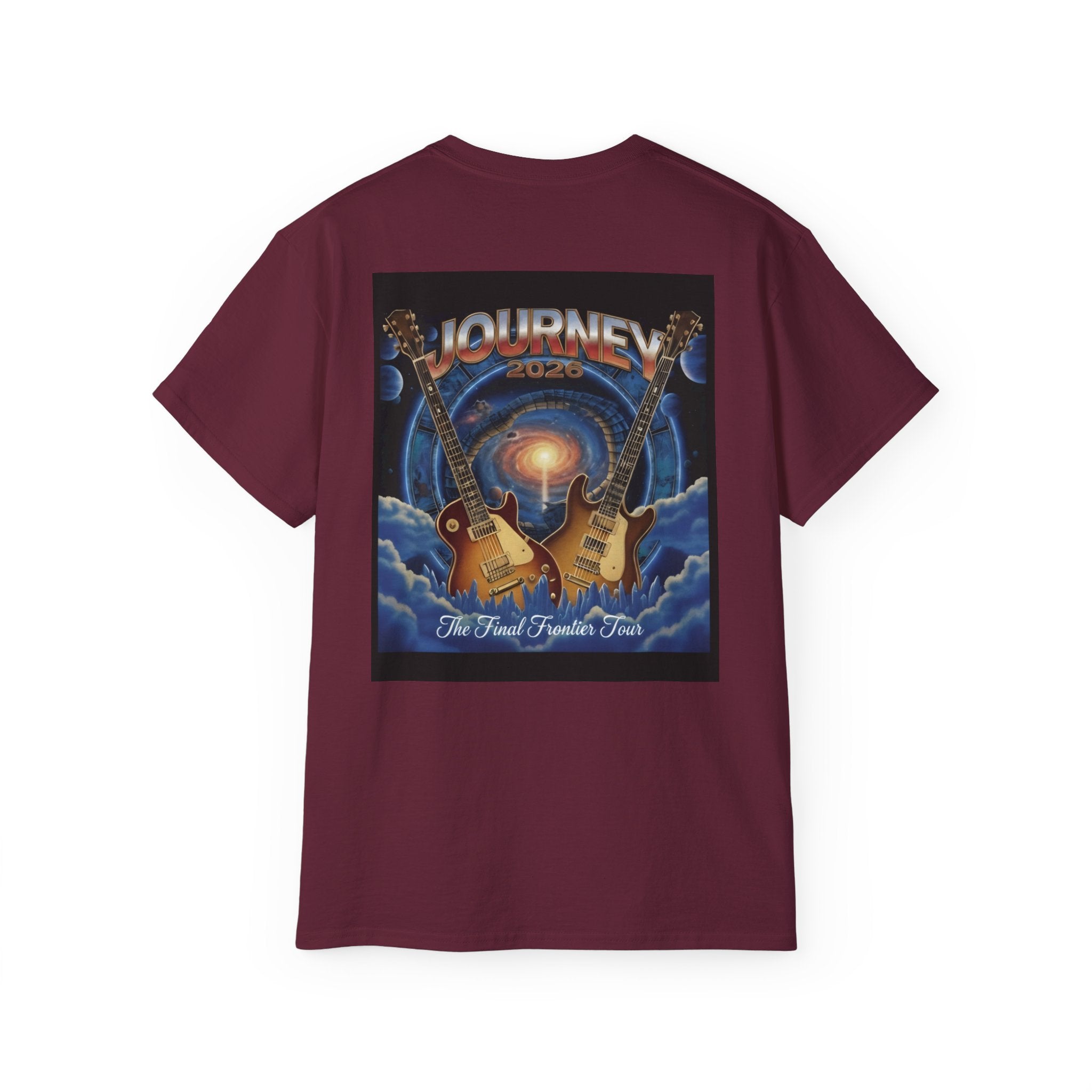 Journey 2020 Tour T‑Shirt — Vintage Rock Band Guitar Poster Tee