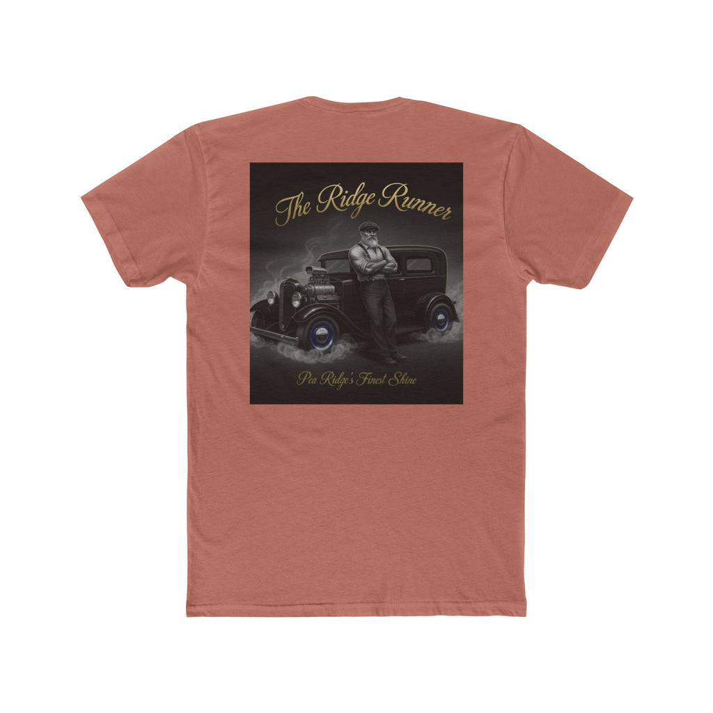 Vintage 'The Ridge Runners' Car Club Tee — Retro 1930s Hot Rod Graphic Shirt