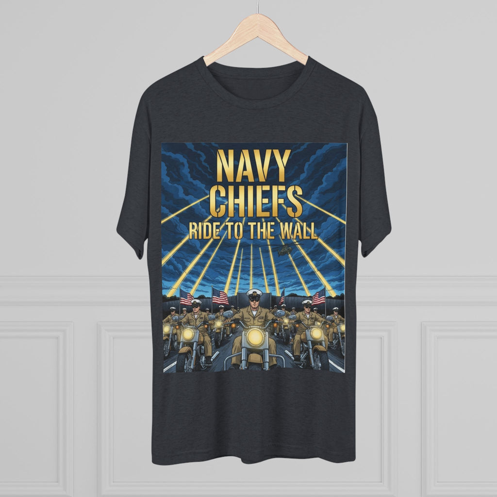 Navy Chiefs Ride to the Wall T-Shirt — "2nd Option... FAFO" Veteran Tribute Tee