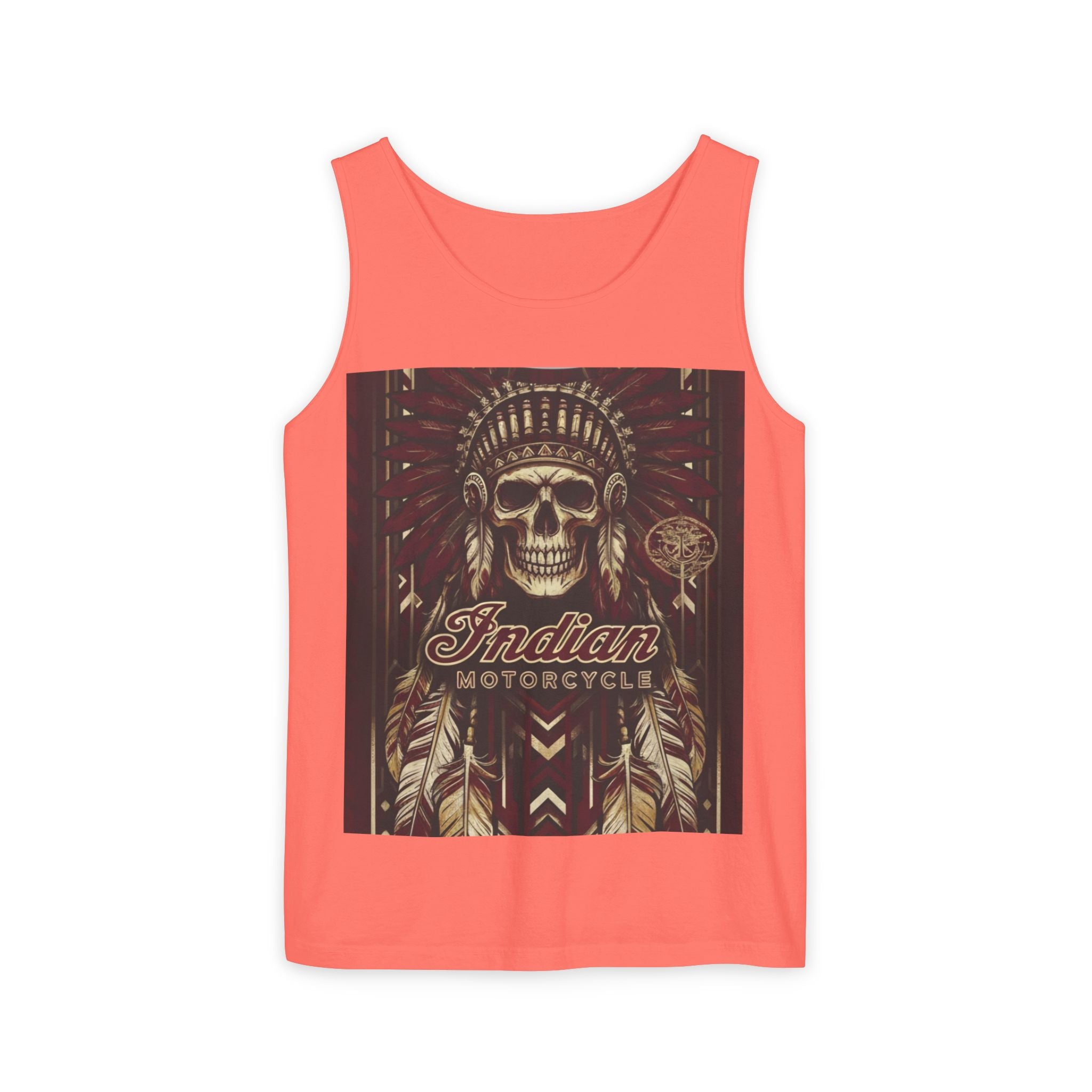 Skull Chief Tank Top — Indian Motorcycle Graphic Tank