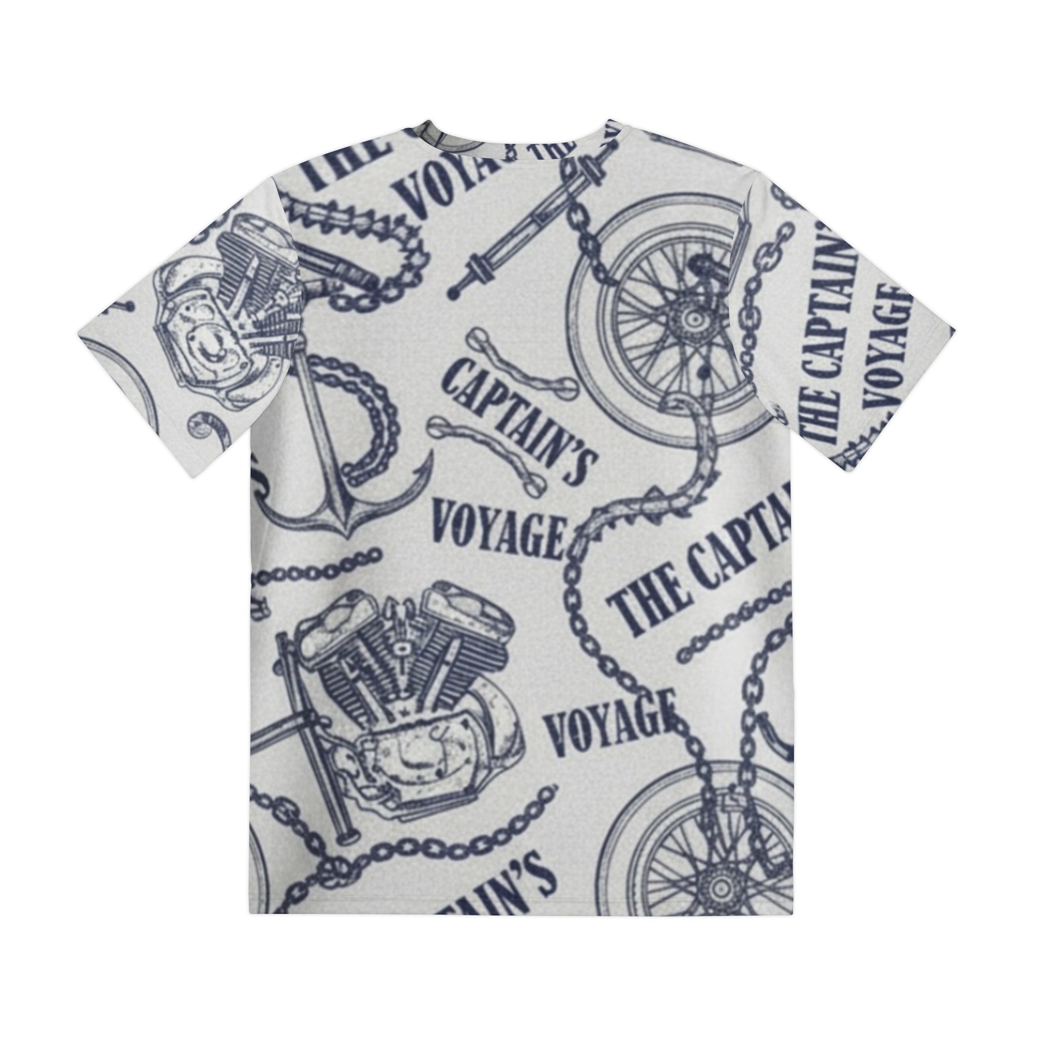 Captain's Voyage Nautical Graphic Tee