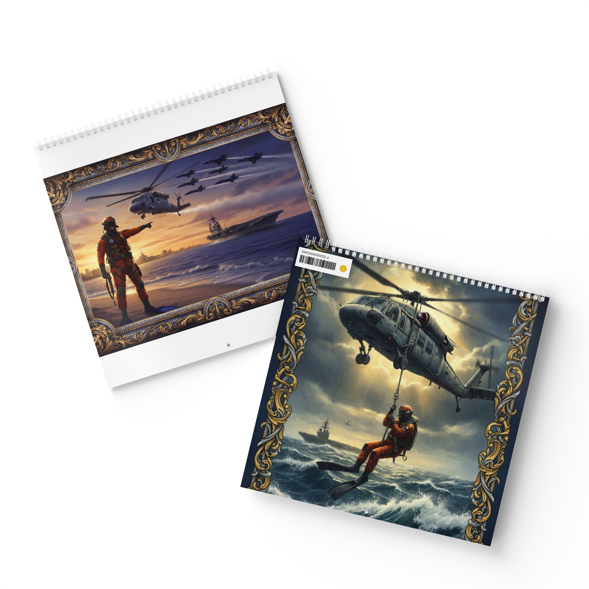 Rescue Heroes 2026 Wall Calendar