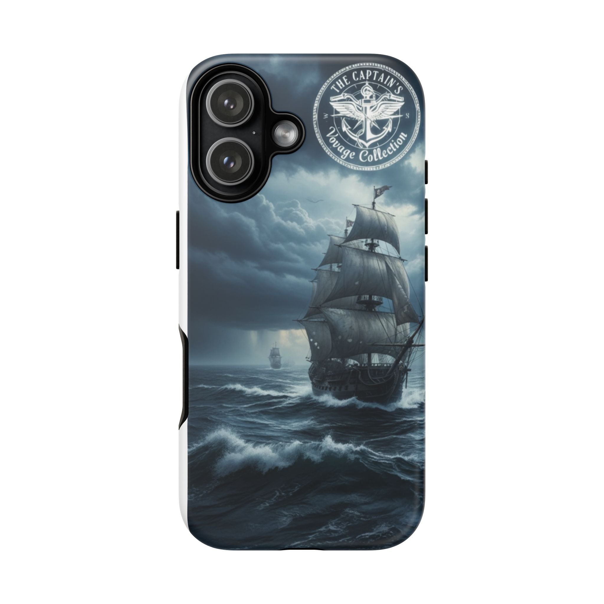 Stormy Seas Ship Phone Case – Nautical Pirate Sailing iPhone Cover
