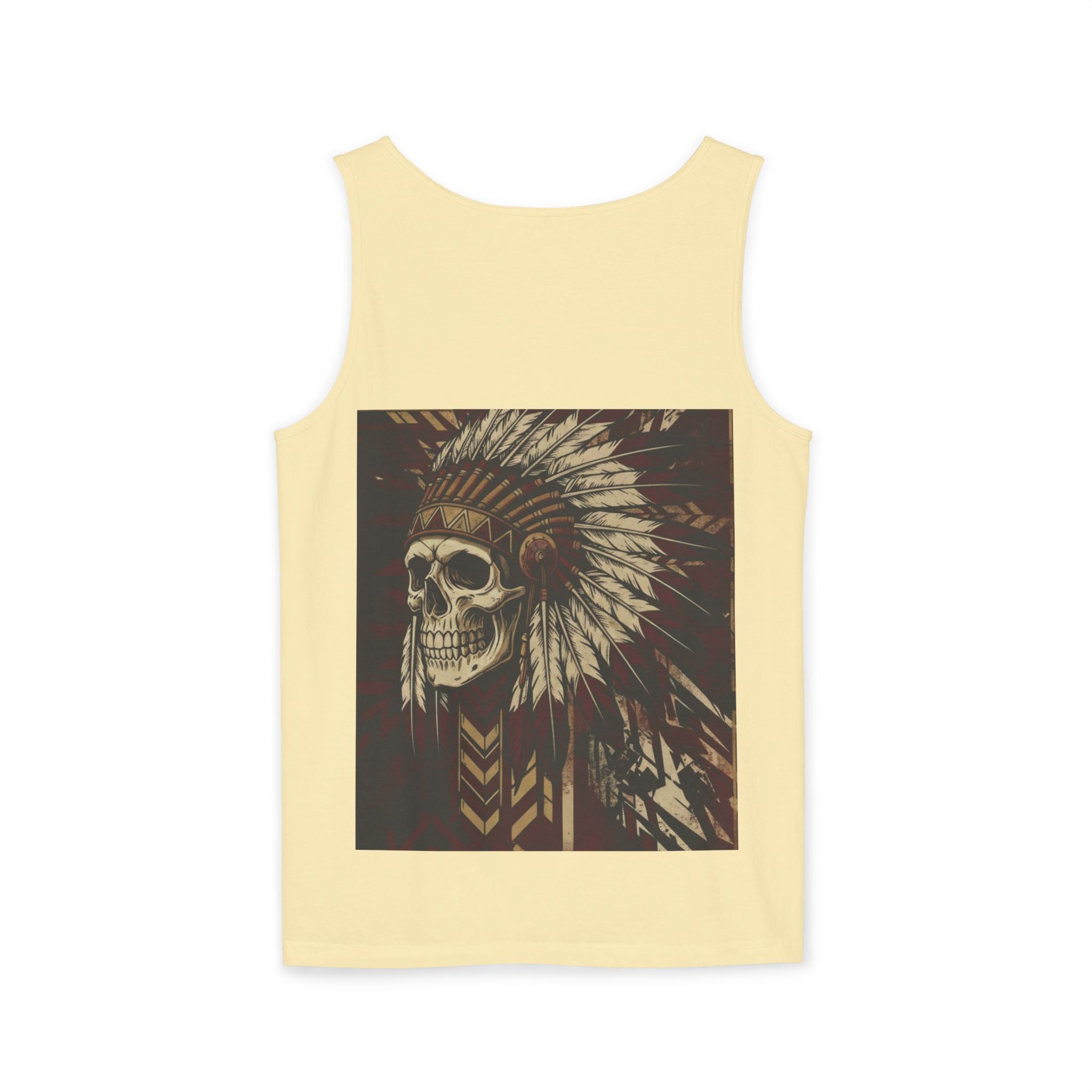 Skull Chief Tank Top — Indian Motorcycle Graphic Tank
