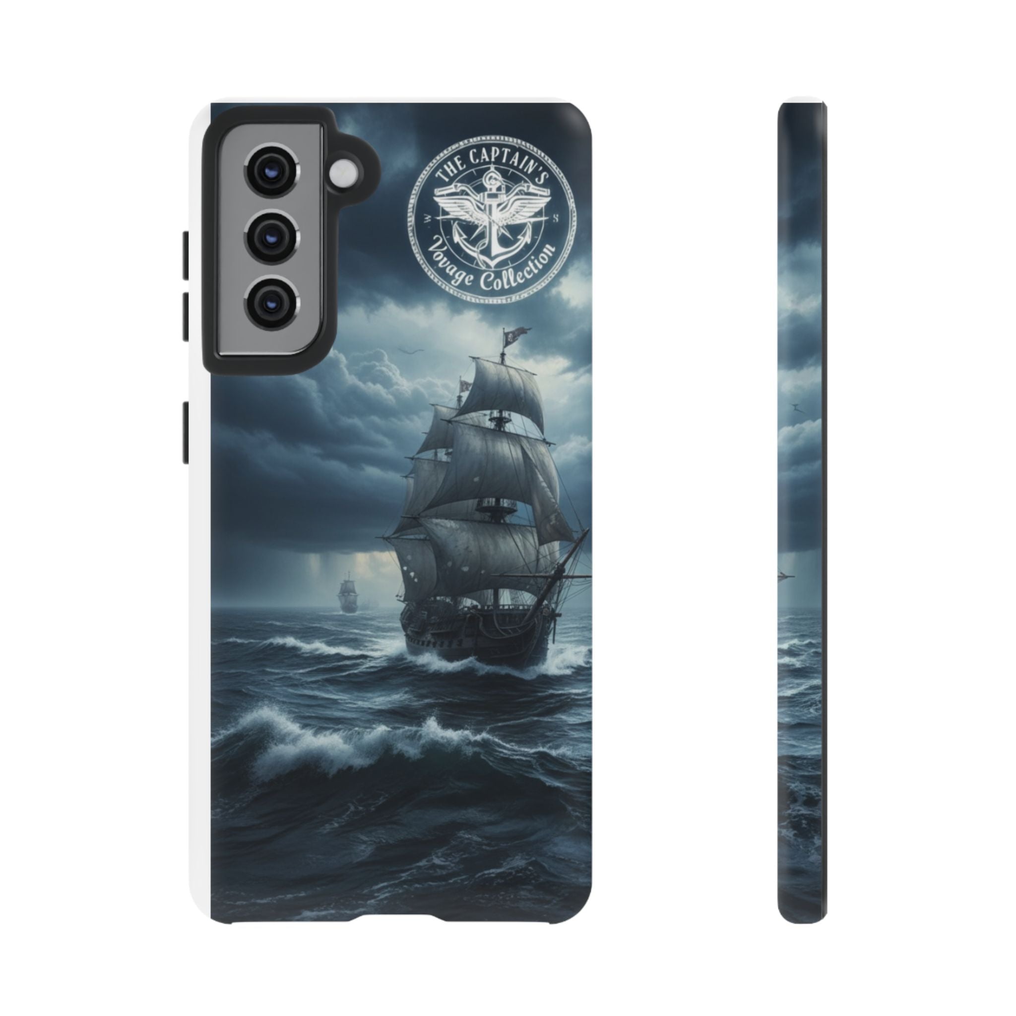 Stormy Seas Ship Phone Case – Nautical Pirate Sailing iPhone Cover