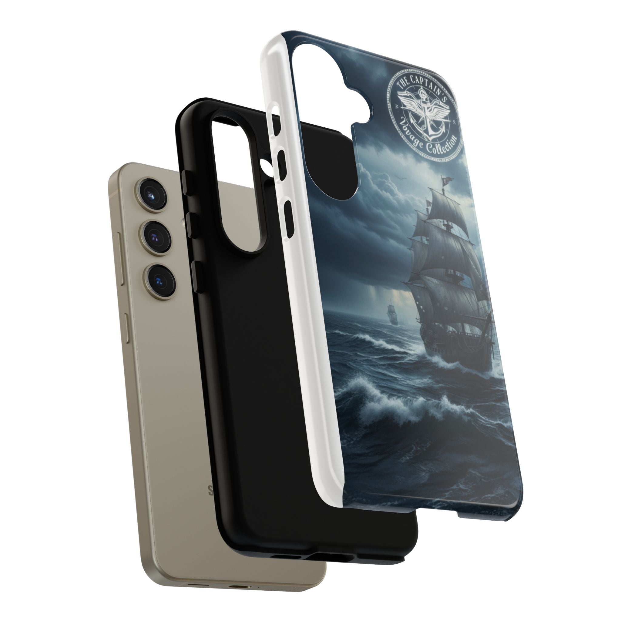 Stormy Seas Ship Phone Case – Nautical Pirate Sailing iPhone Cover