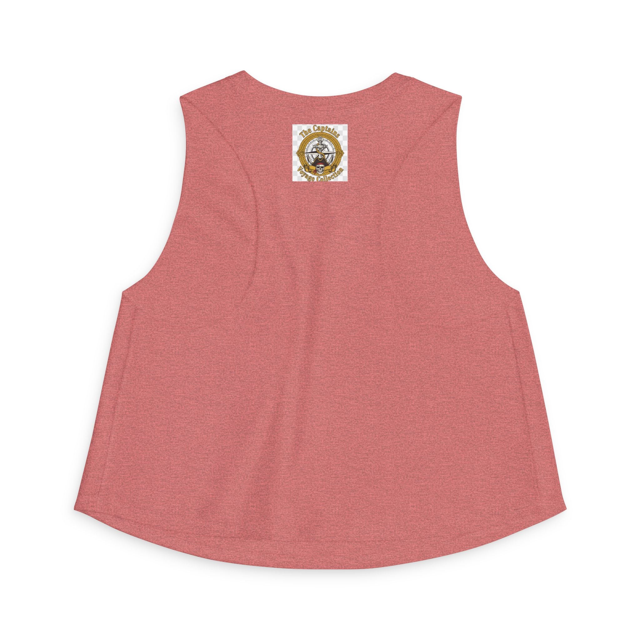Women's Crop Top — Vintage Pirate Crew Motorcycle Graphic