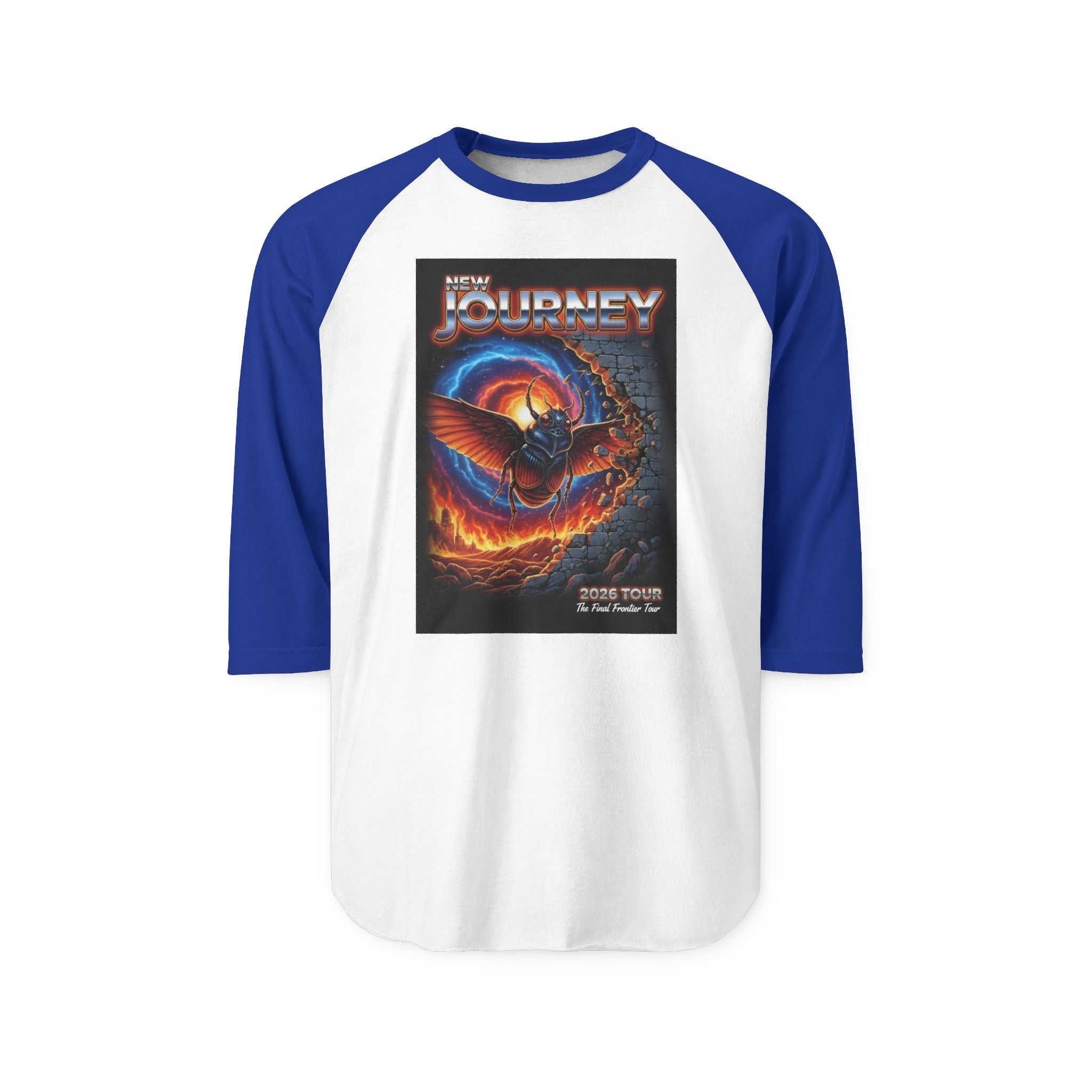 Journey Band Raglan Shirt — Vintage Rock Tour Tee