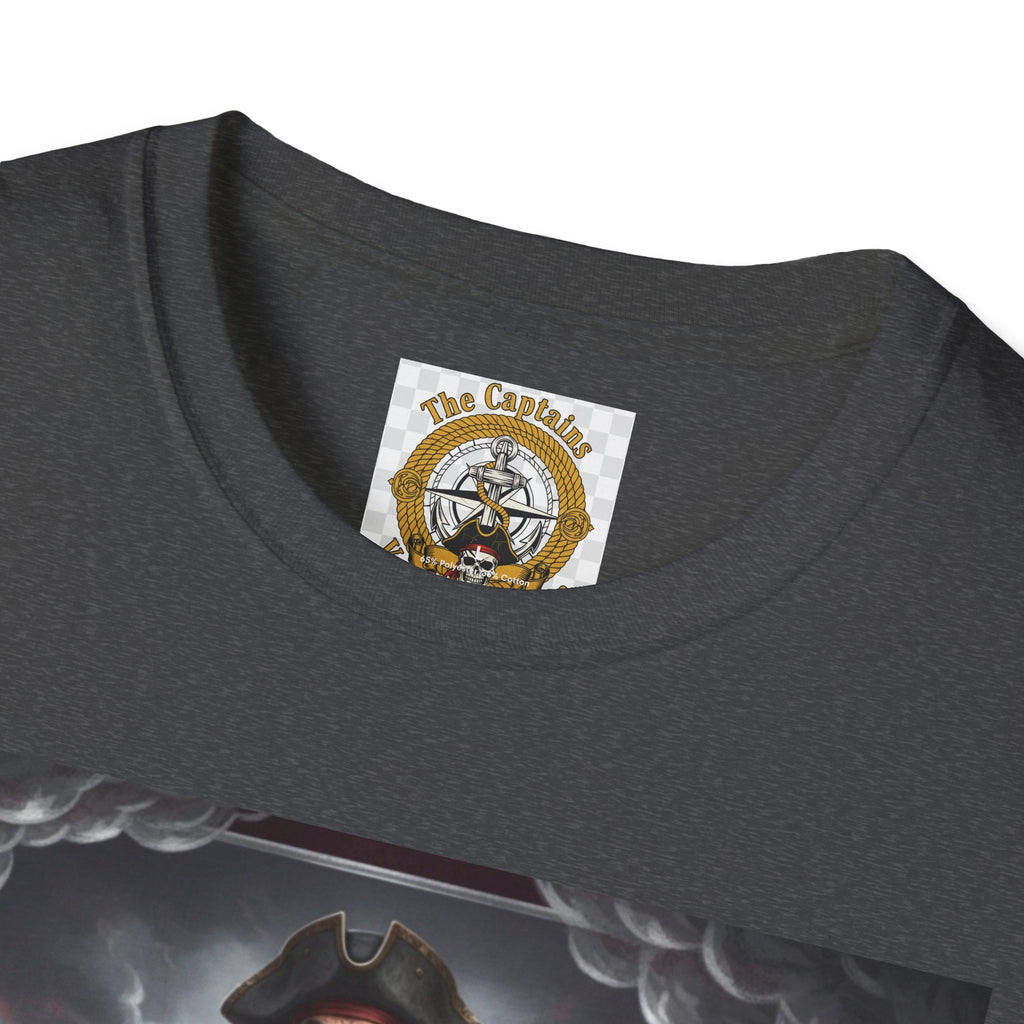 Pirate Captain T-Shirt — Vintage Nautical Adventure Graphic Tee
