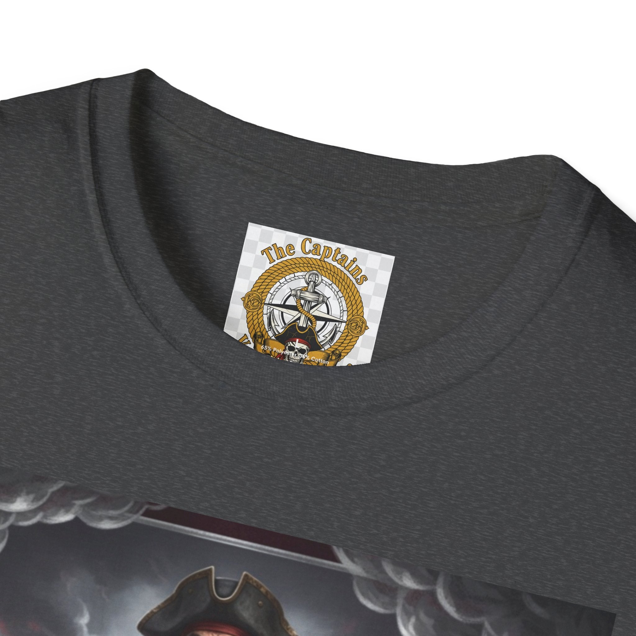 Pirate Captain T-Shirt — Vintage Nautical Adventure Graphic Tee