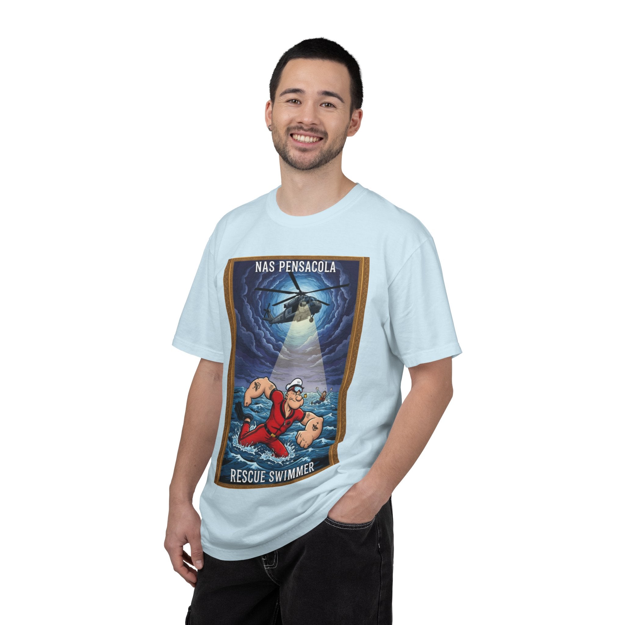 Rescue Swimmer T-Shirt — NAS Pensacola Helicopter Rescue Graphic Tee