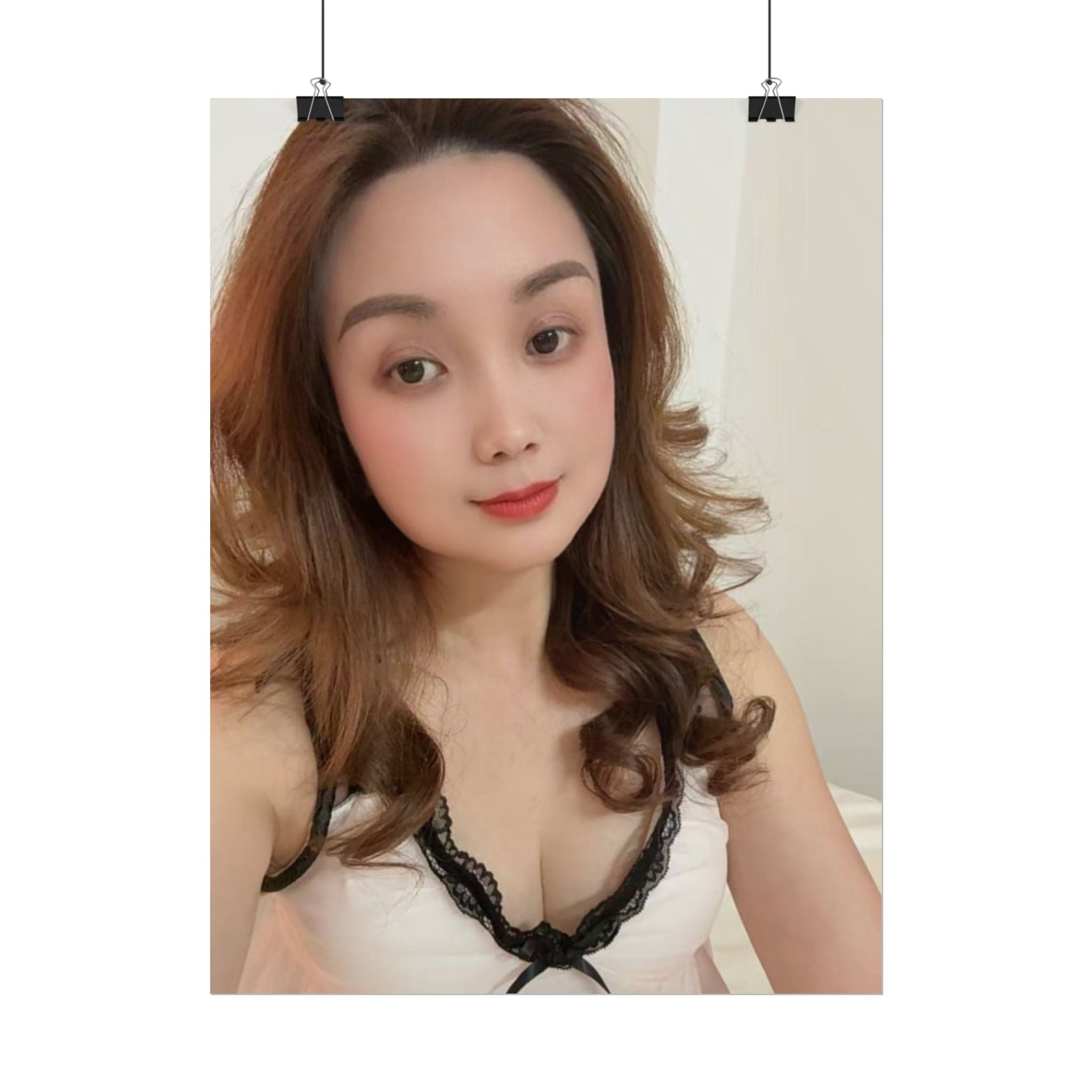 Rolled Poster — Glam Portrait Photo Print (8x12, 12x18)