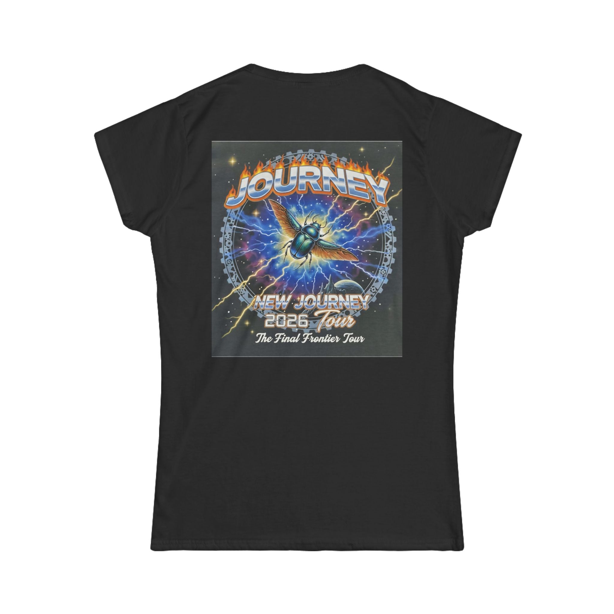 Journey Band Tour T‑Shirt — Women’s 2026 Tour Graphic Tee
